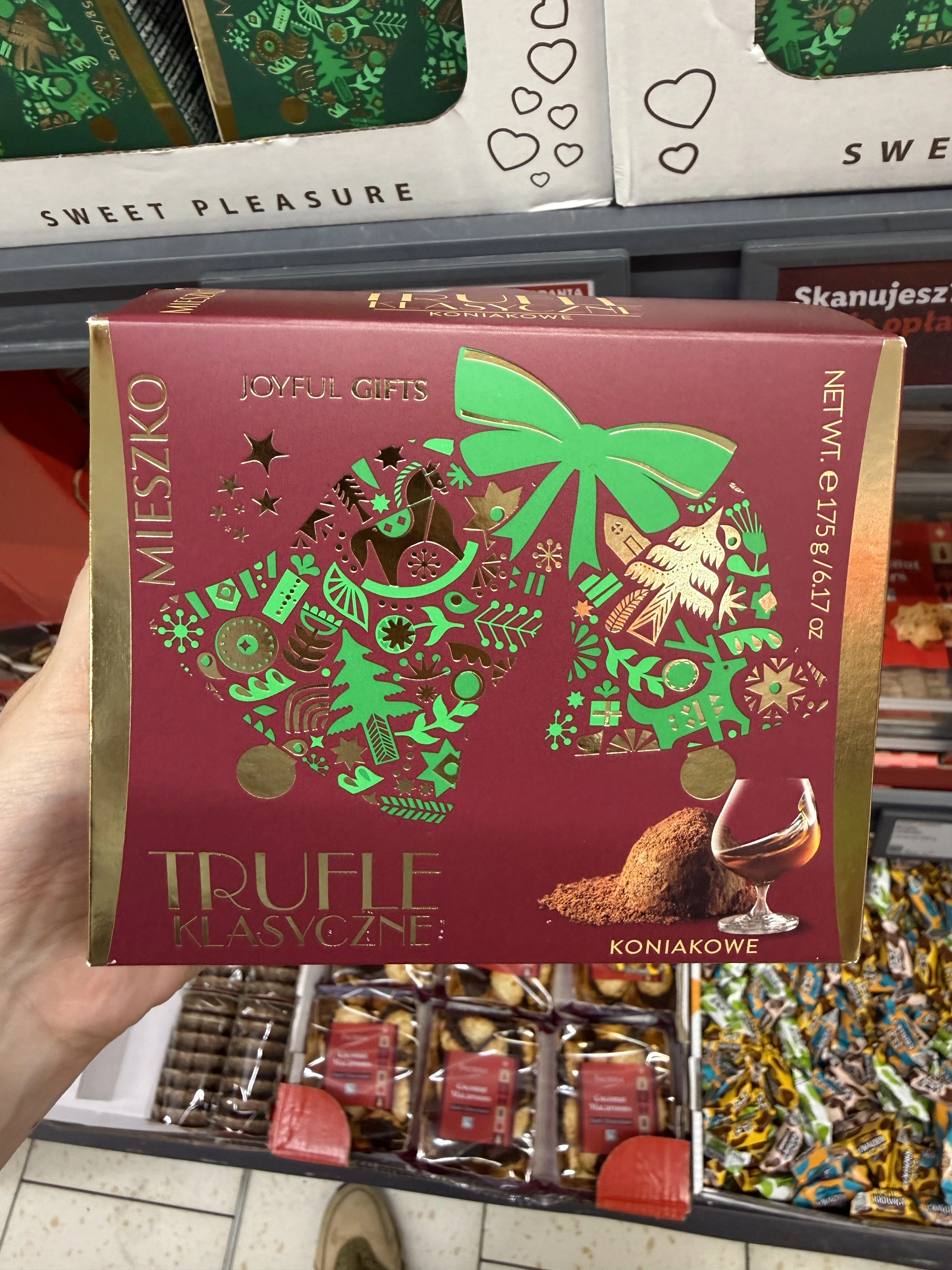 Mieszko Joyful Gifts Trufle Klasyczne Koniakowe | 175g