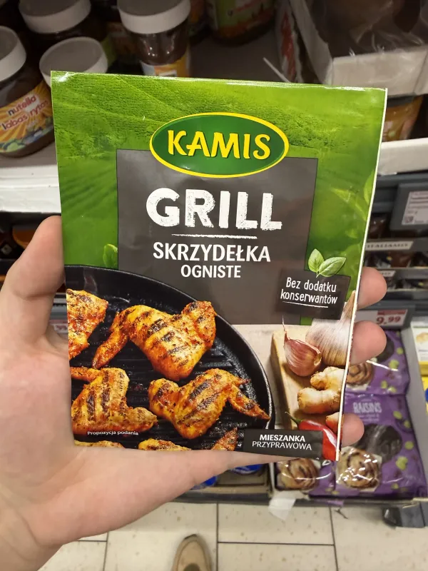 Kamis Grill Skrzydełka Ogniste | 20g