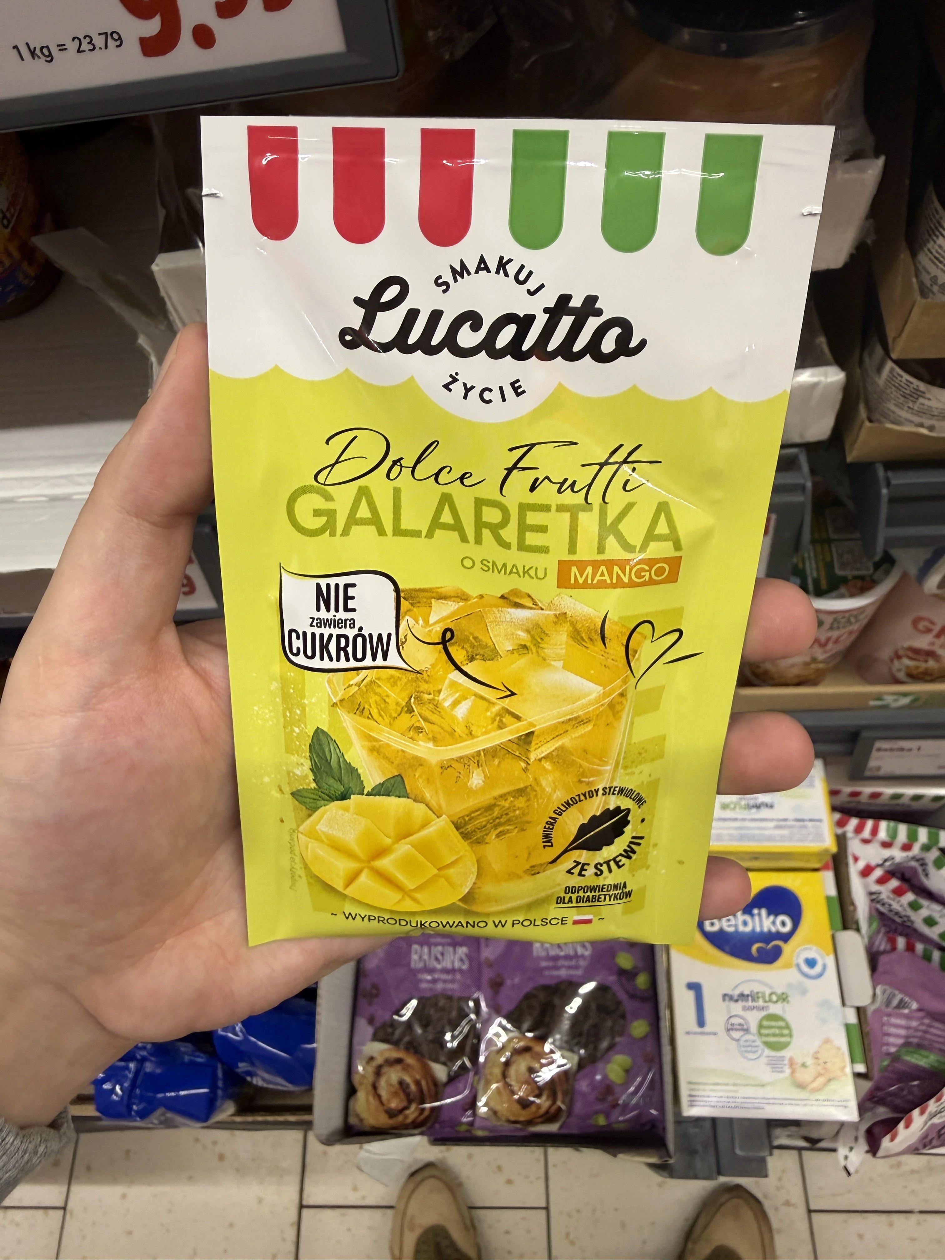Lucatto Dolce Frutti Galaretka o smaku mango | 30g