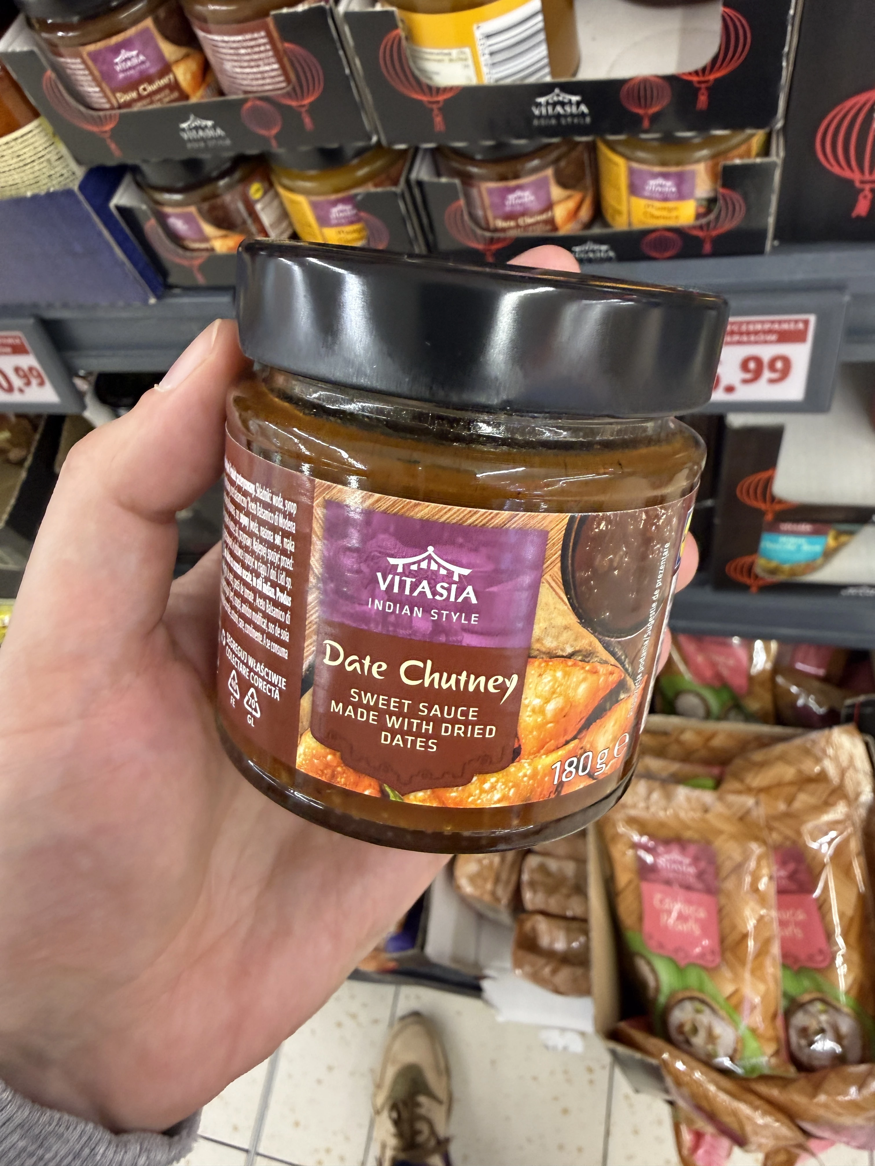 Vitasia Date Chutney / Chutney z daktylami | 180g
