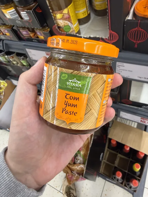 Vitasia Tom Yum Paste / Pasta przyprawowa do zupy Tom Yum | 195g