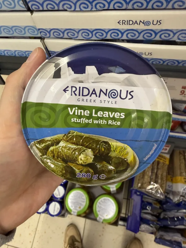 Eridanous Vine Leaves stuffed with Rice / Liście winogron nadziewane ryżem | 280g