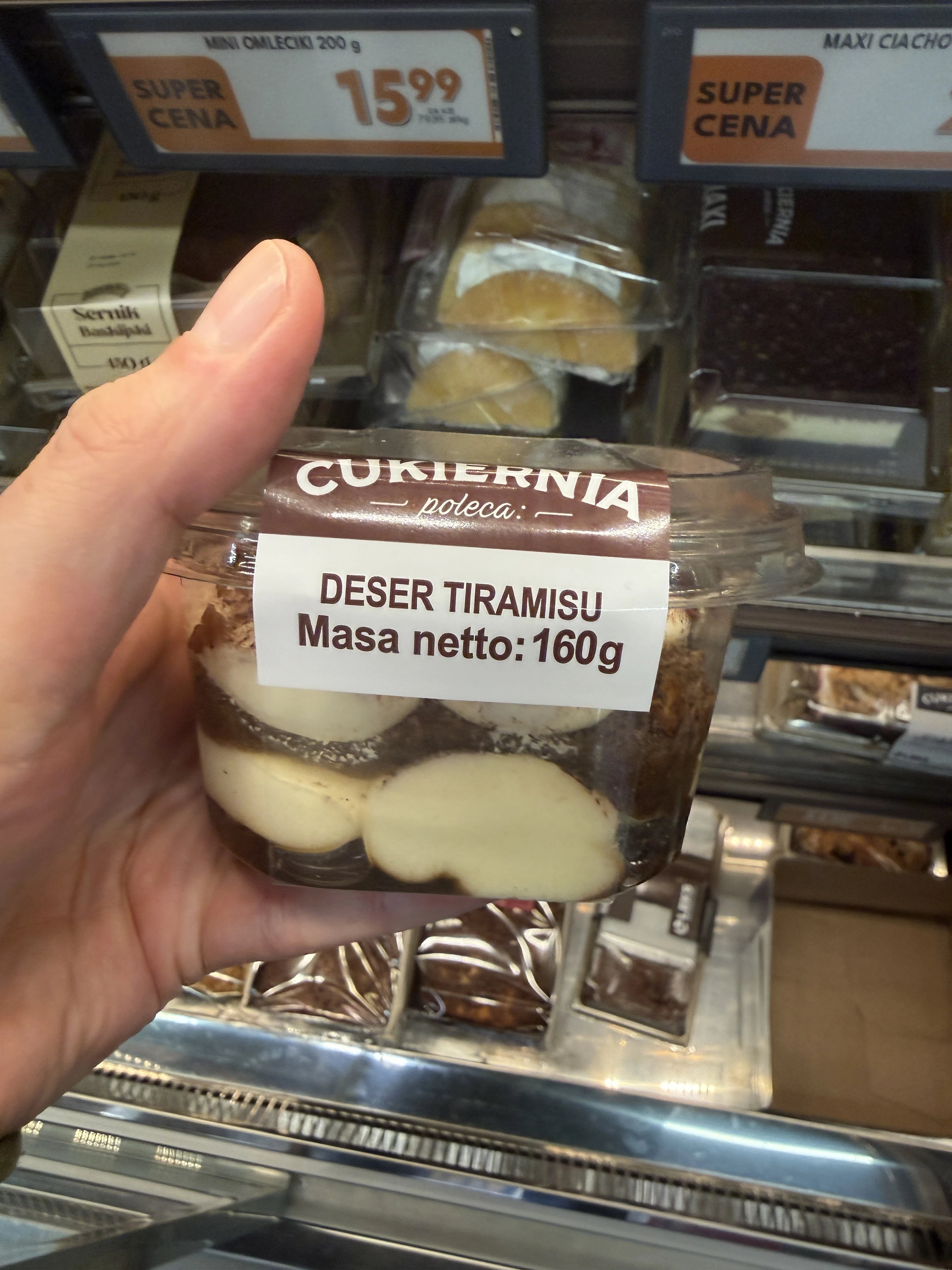 Cukiernia Poleca Deser Tiramisu | 160g