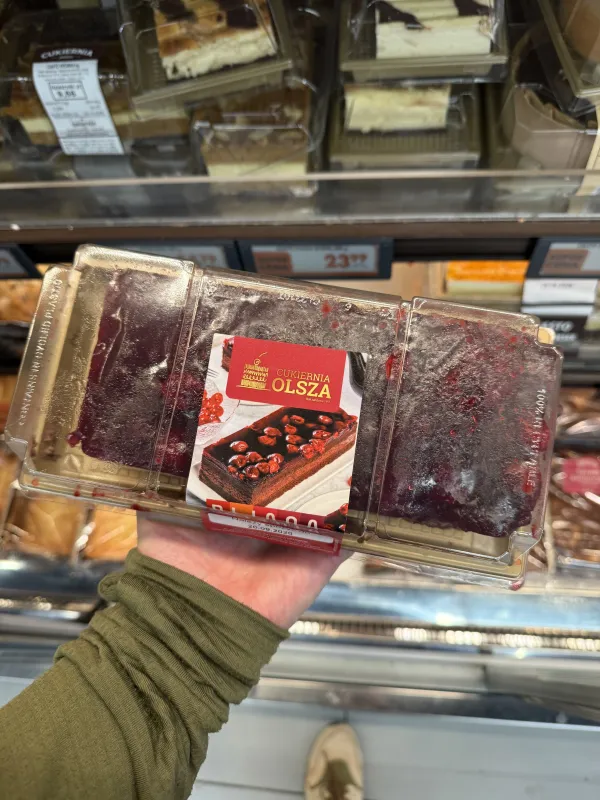 Cukiernia Olsza Pijana Wiśnia | 650g
