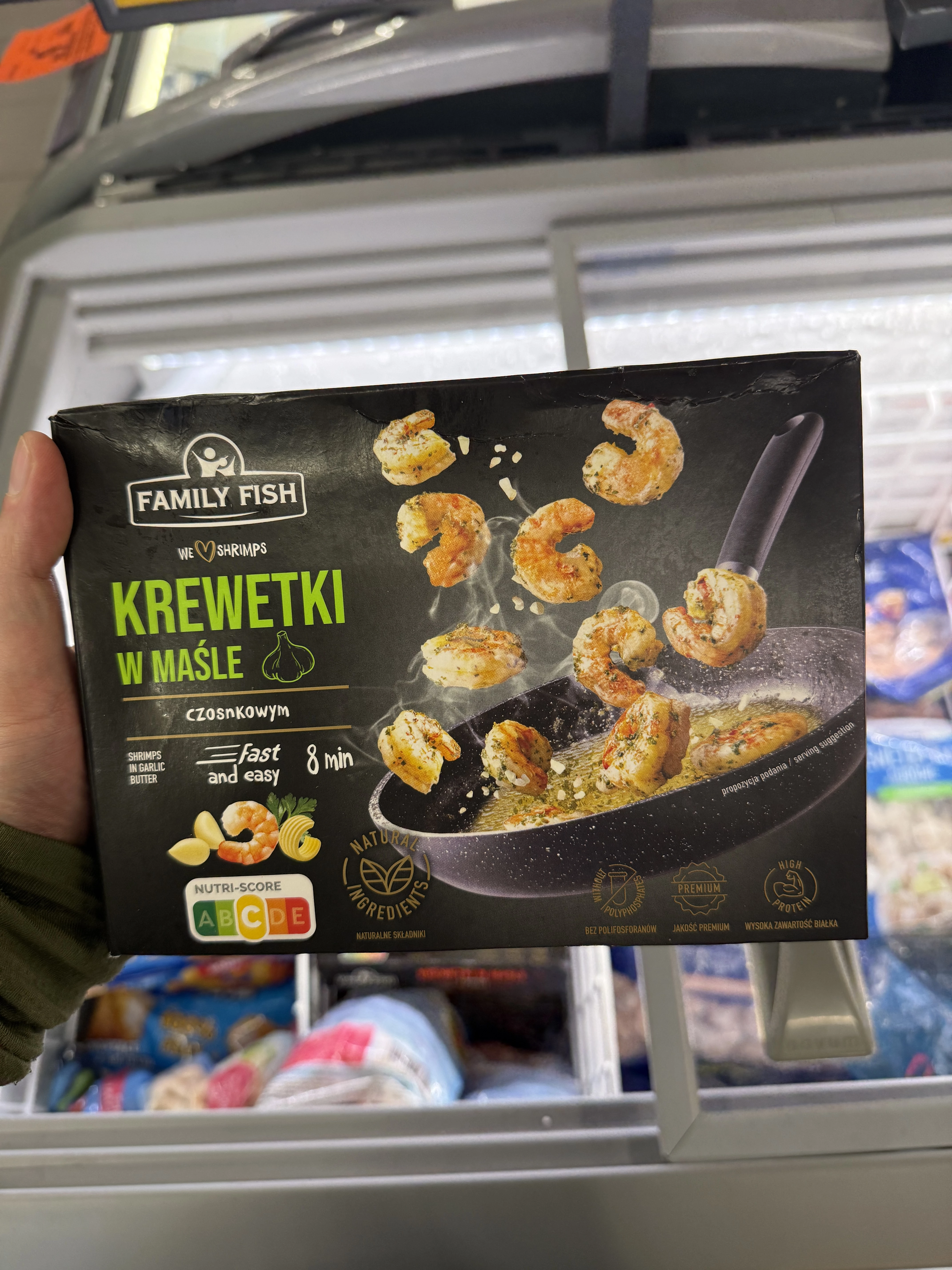 Family Fish Krewetki w maśle czosnkowym | 250g