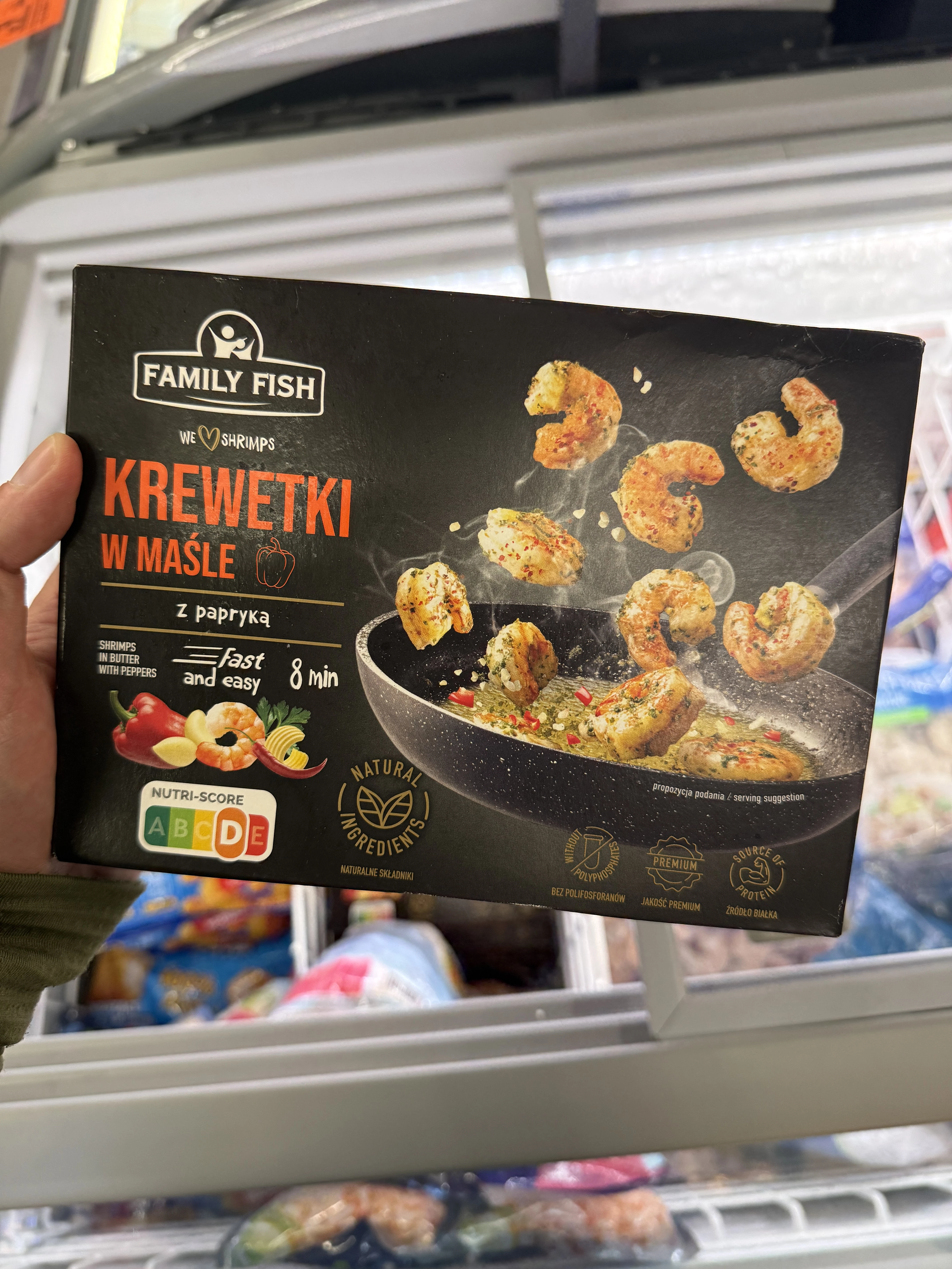 Family Fish Krewetki w maśle z papryką | 250g