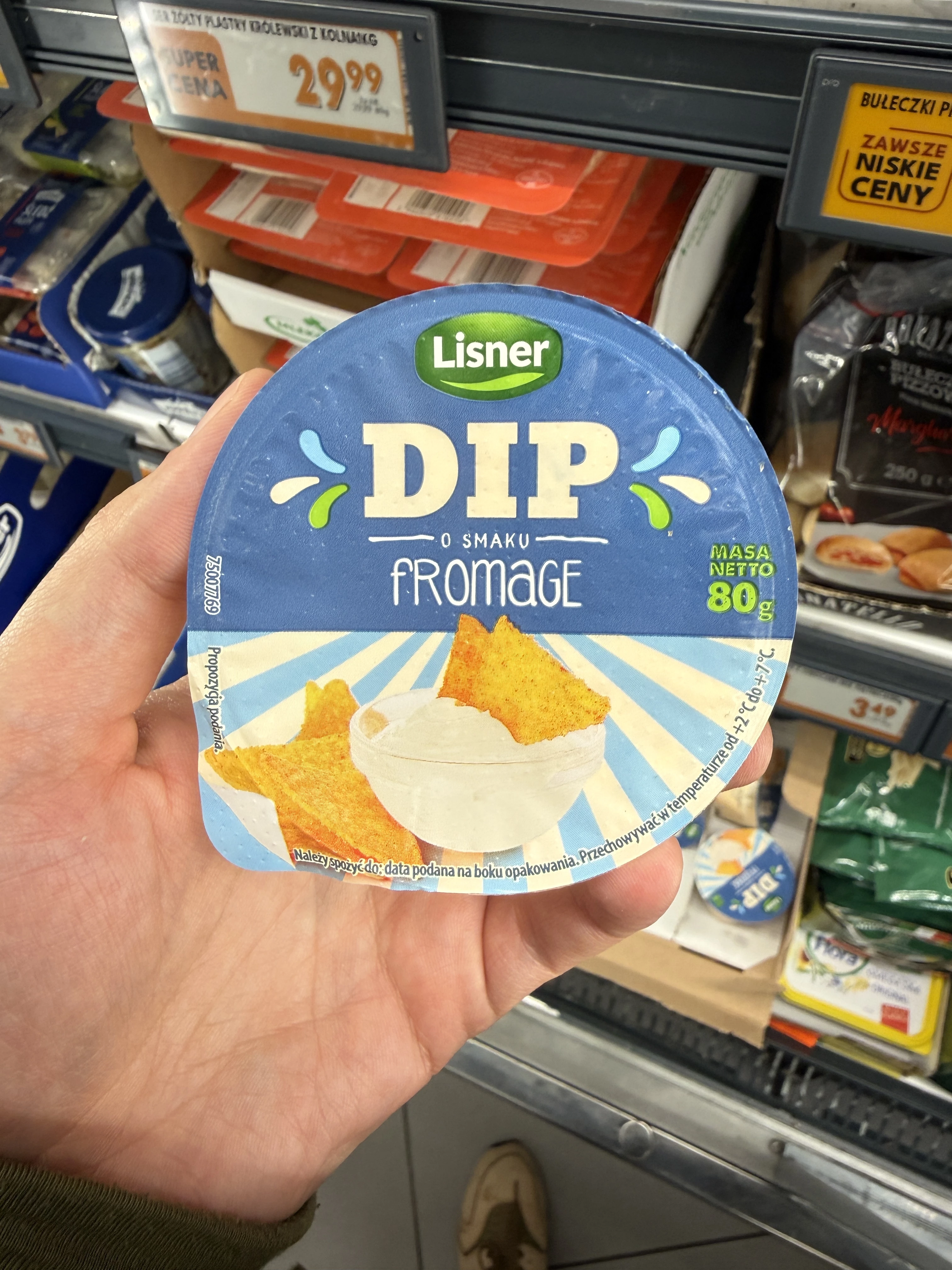 Lisner Dip o smaku Fromage | 80g