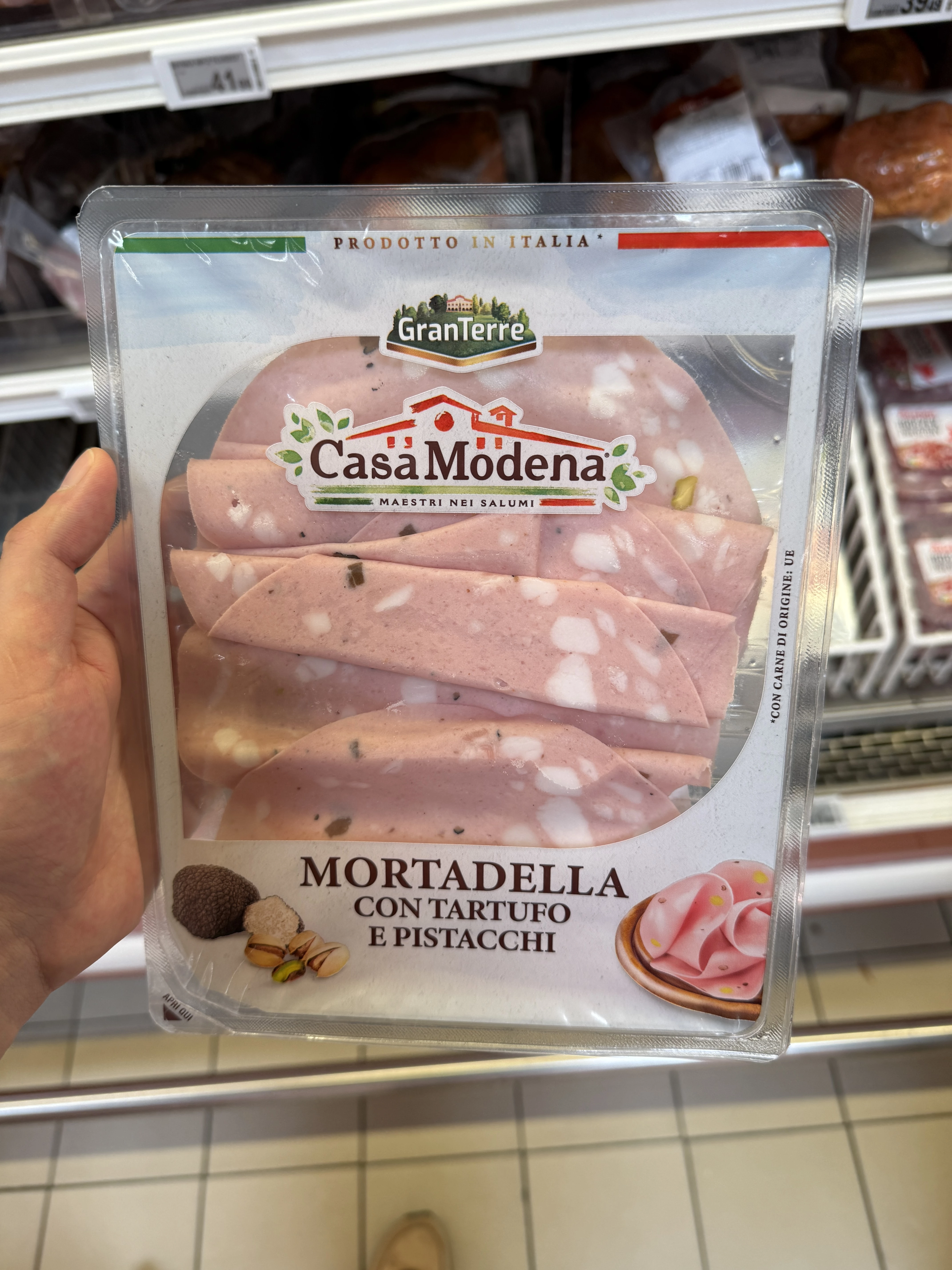 Casa Modena Mortadella con Tartufo e Pistacchi | 100g