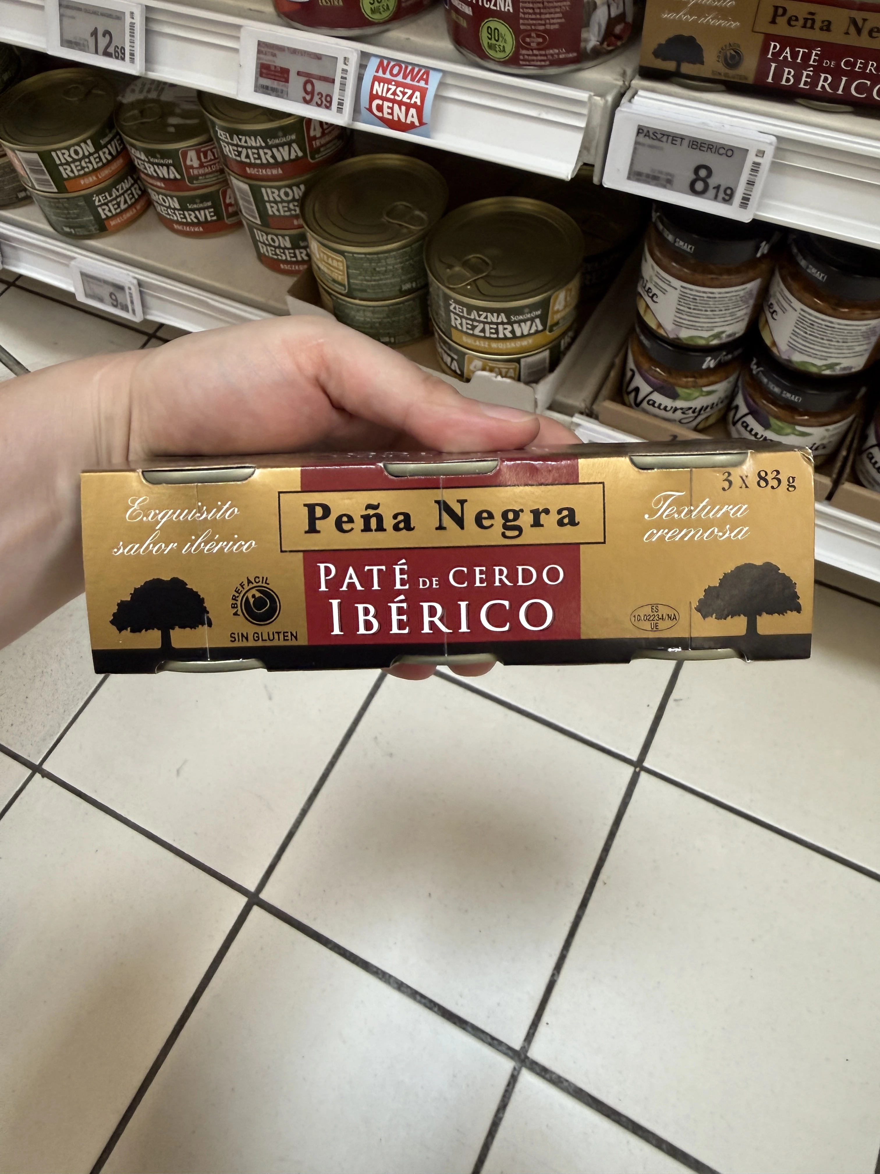 Peña Negra Pasztet Ibérico | 3x83g