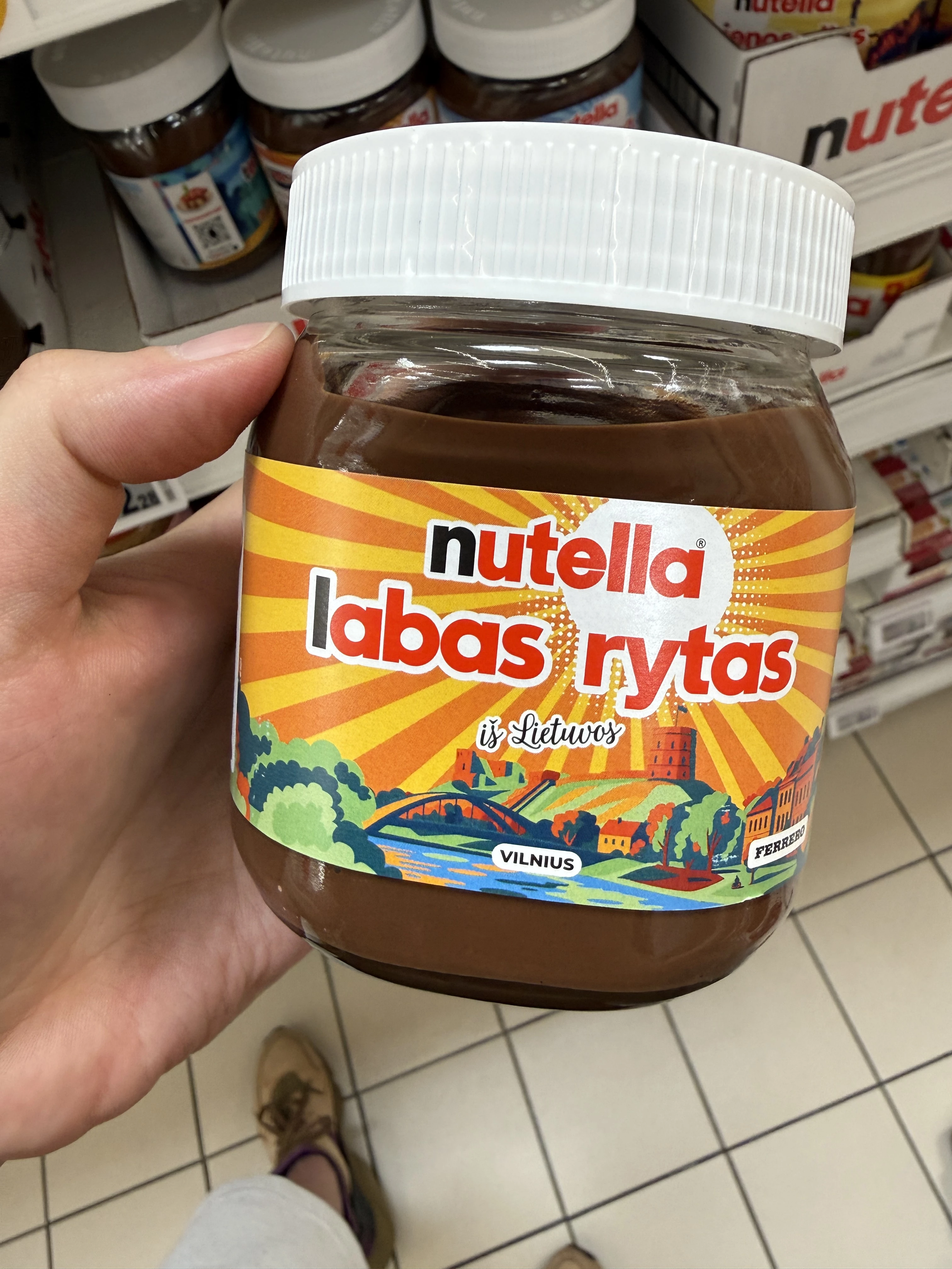 Nutella labas rytas iš Lietuvos /  Nutella Litwa | 350g