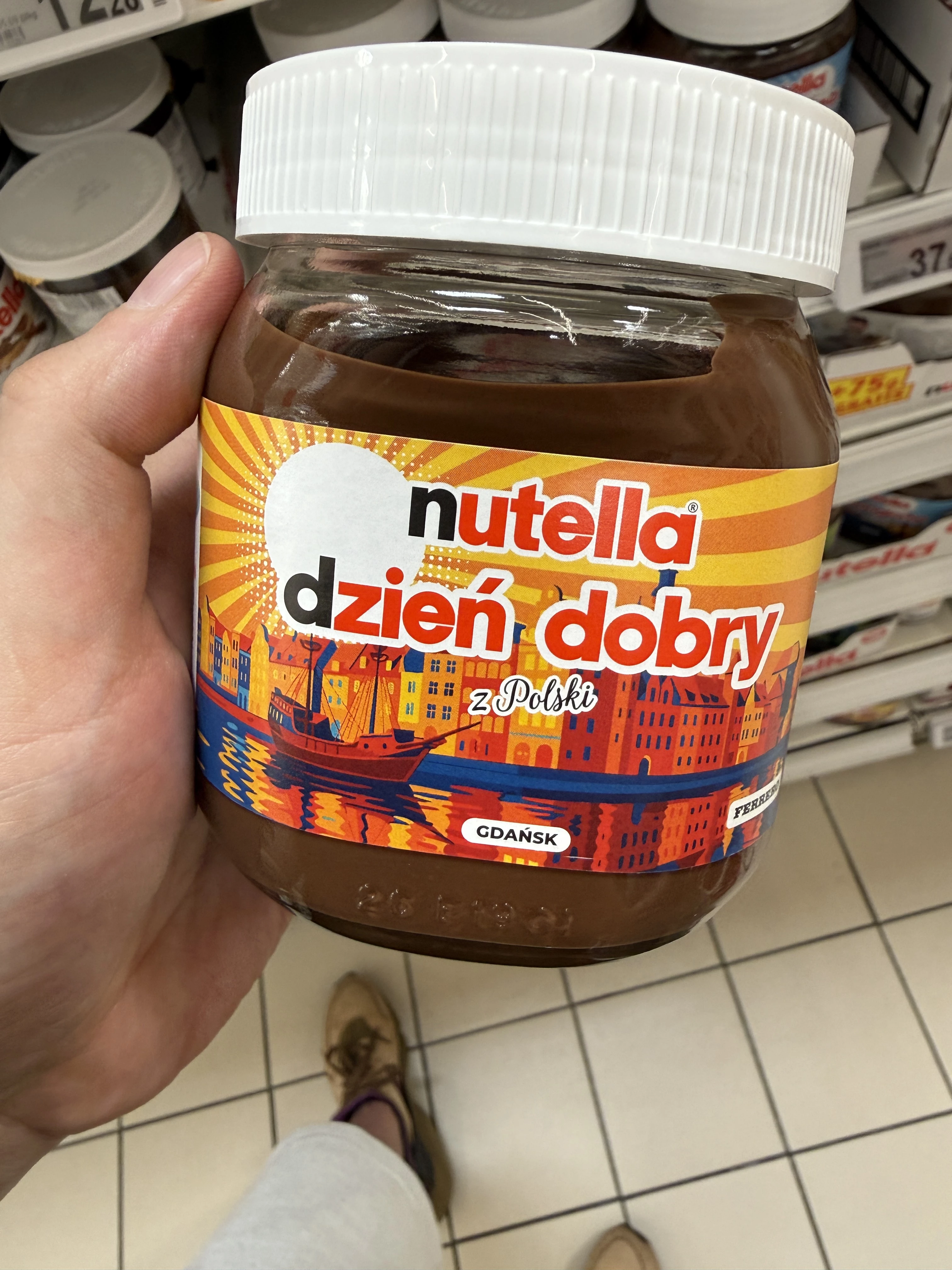 Nutella Dzień dobry z Polski | Nutella Dzień dobry z Polski Gdańsk | 350g