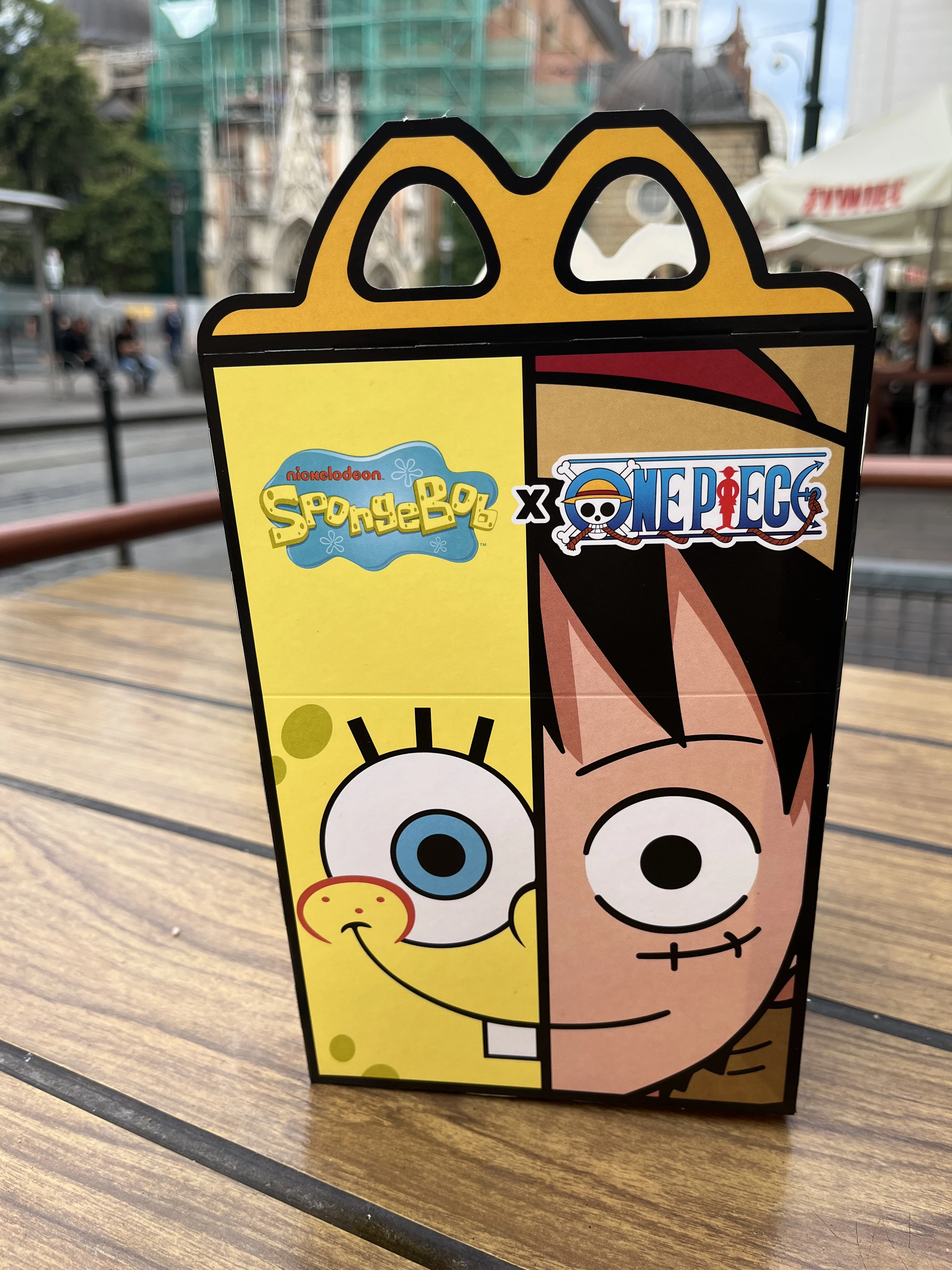 Pudełko Happy Meal® – SpongeBob x One Piece