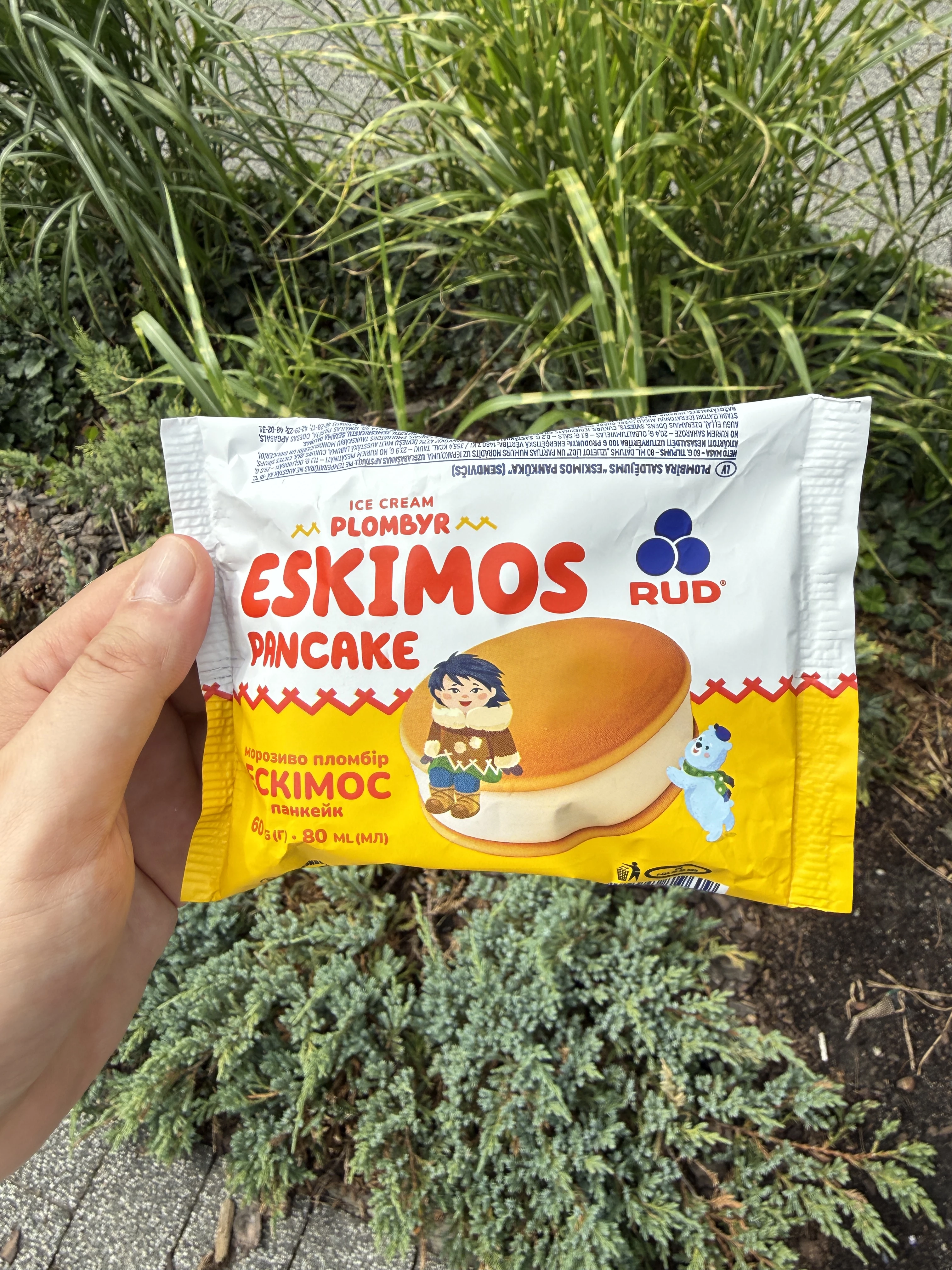 Eskimos Pancake / Lody śmietankowe Eskimos Pancake RUD | 60g / 80ml