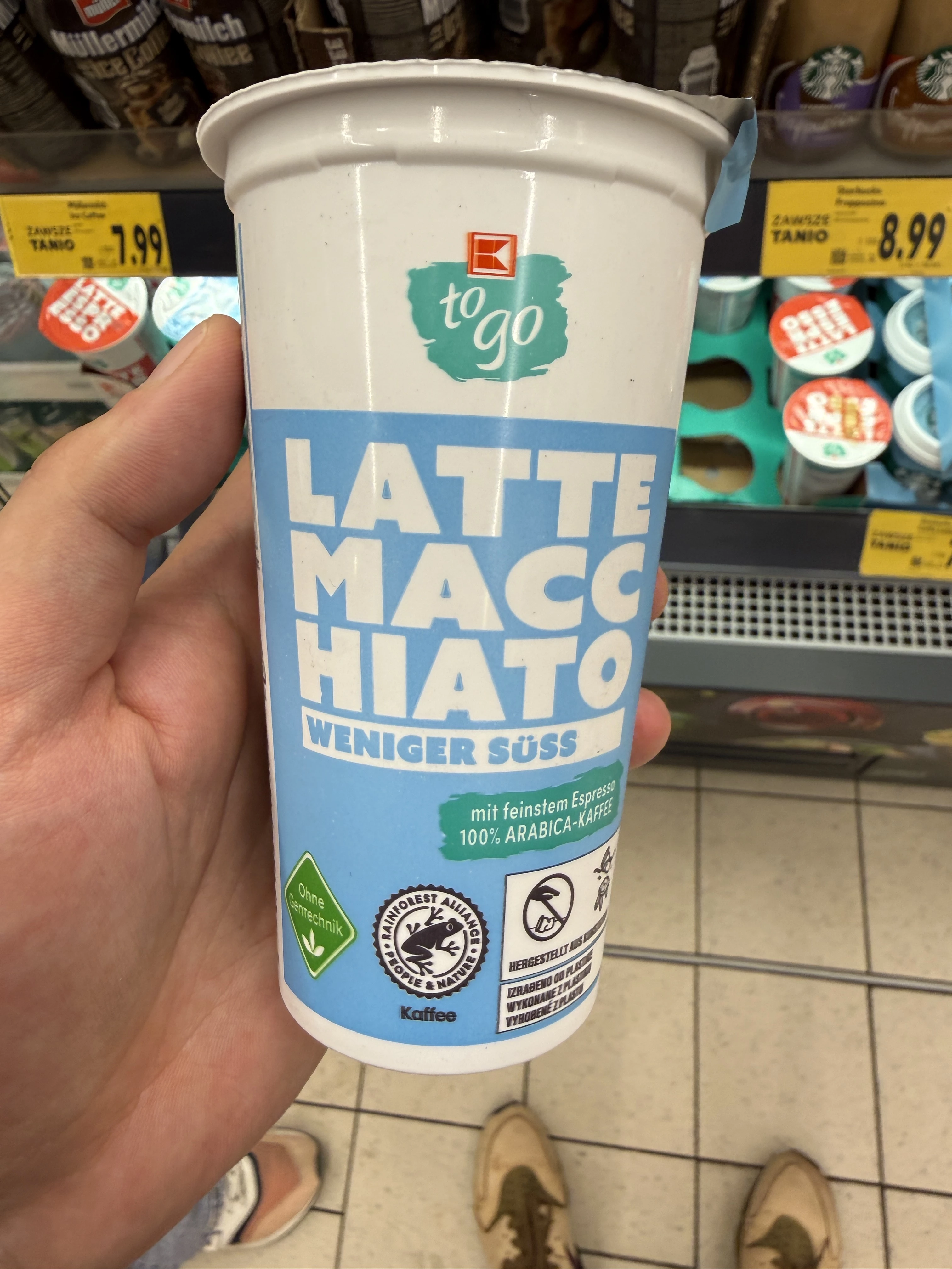 K-to go Latte Macchiato Weniger Süß | 260g / 250ml