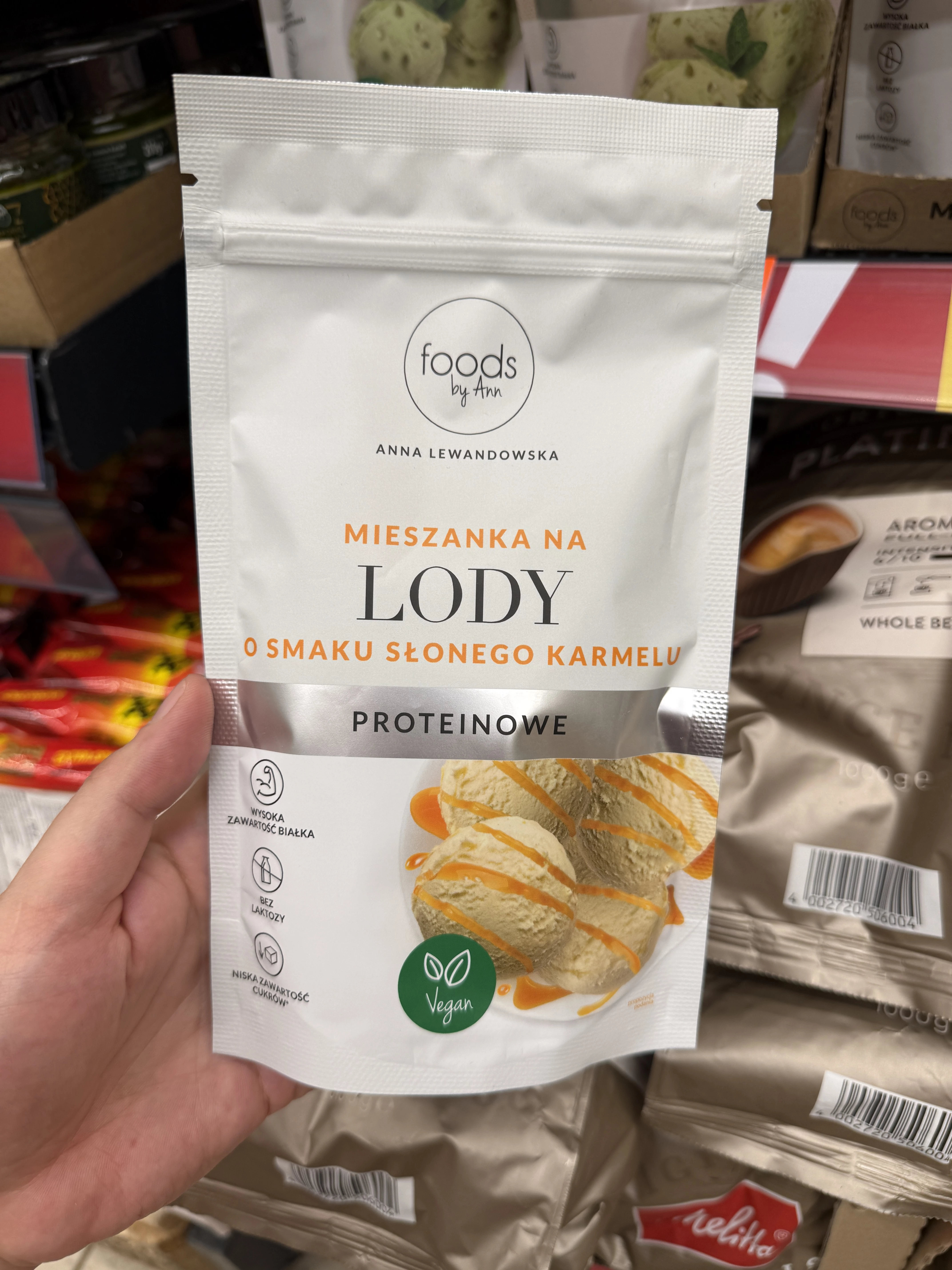 Foods by Ann Mieszanka na lody proteinowe o smaku słonego karmelu | 130g