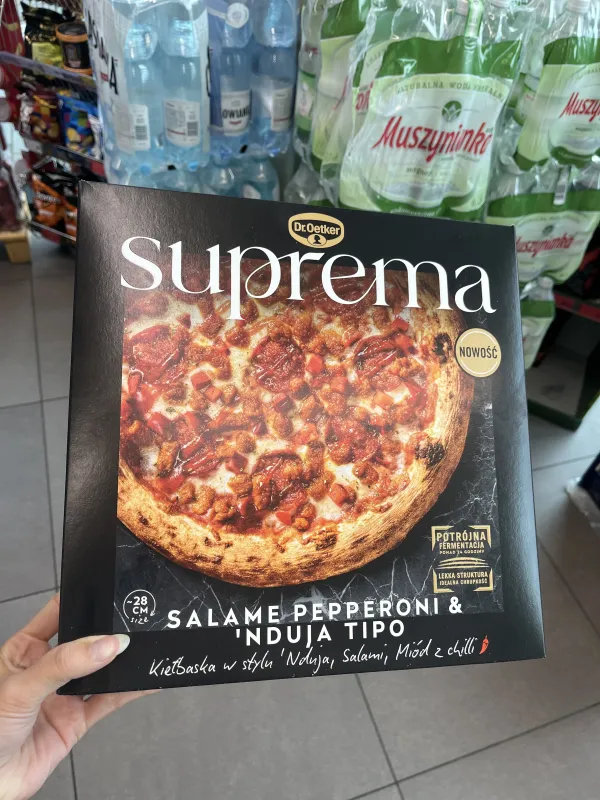 Dr. Oetker Suprema Salame Pepperoni & 'Nduja Tipo | 454g