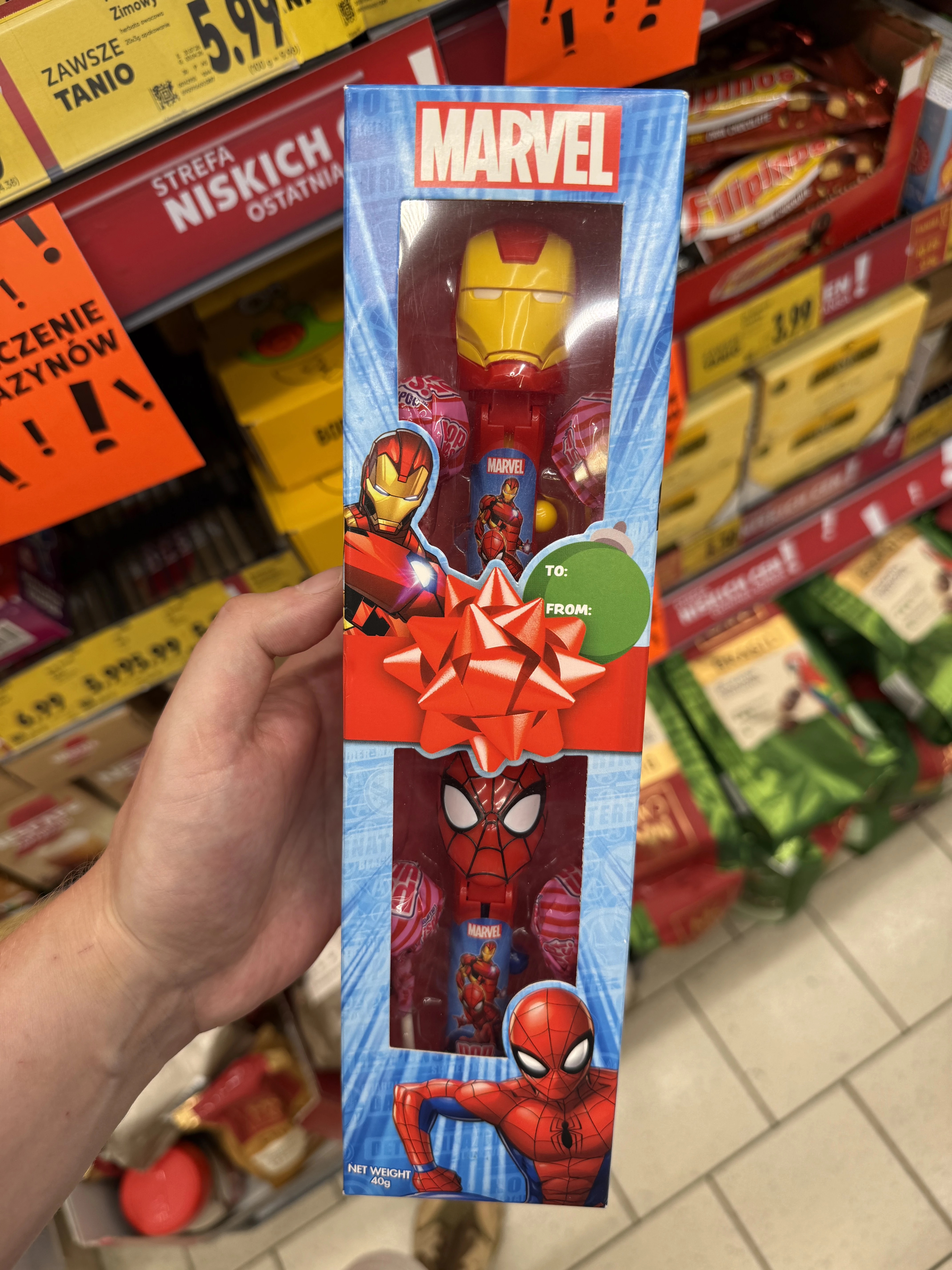 Pop Ups! Lollipop Marvel 2-pack Giftset | 40g
