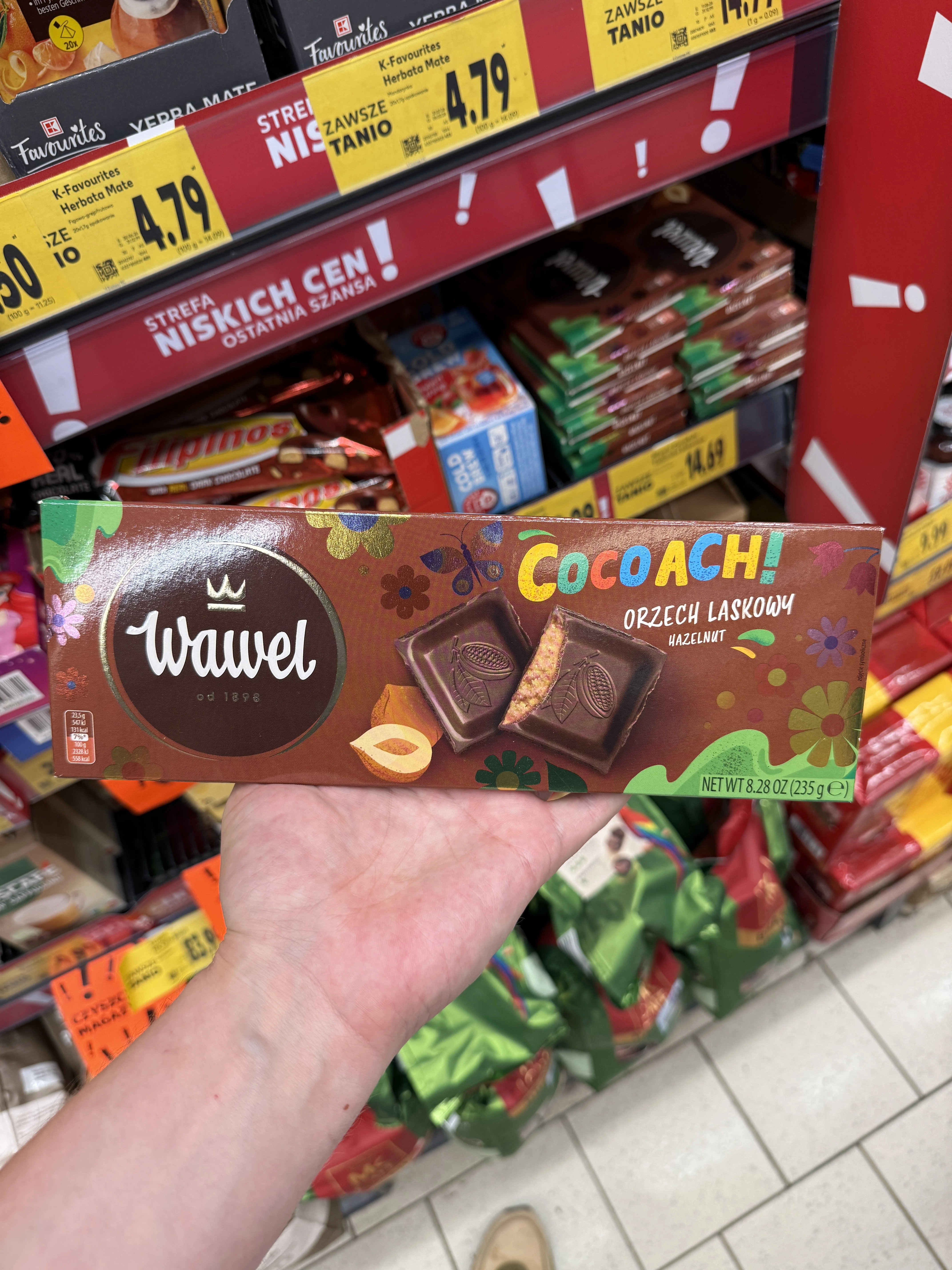Wawel Cocoach! Orzech Laskowy | 235g