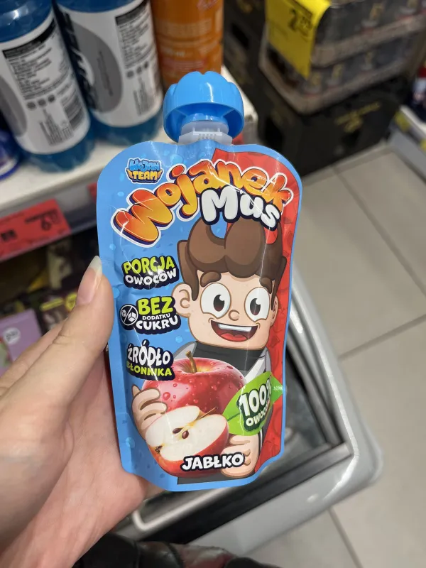 Wojanek Mus Jabłko | 100g
