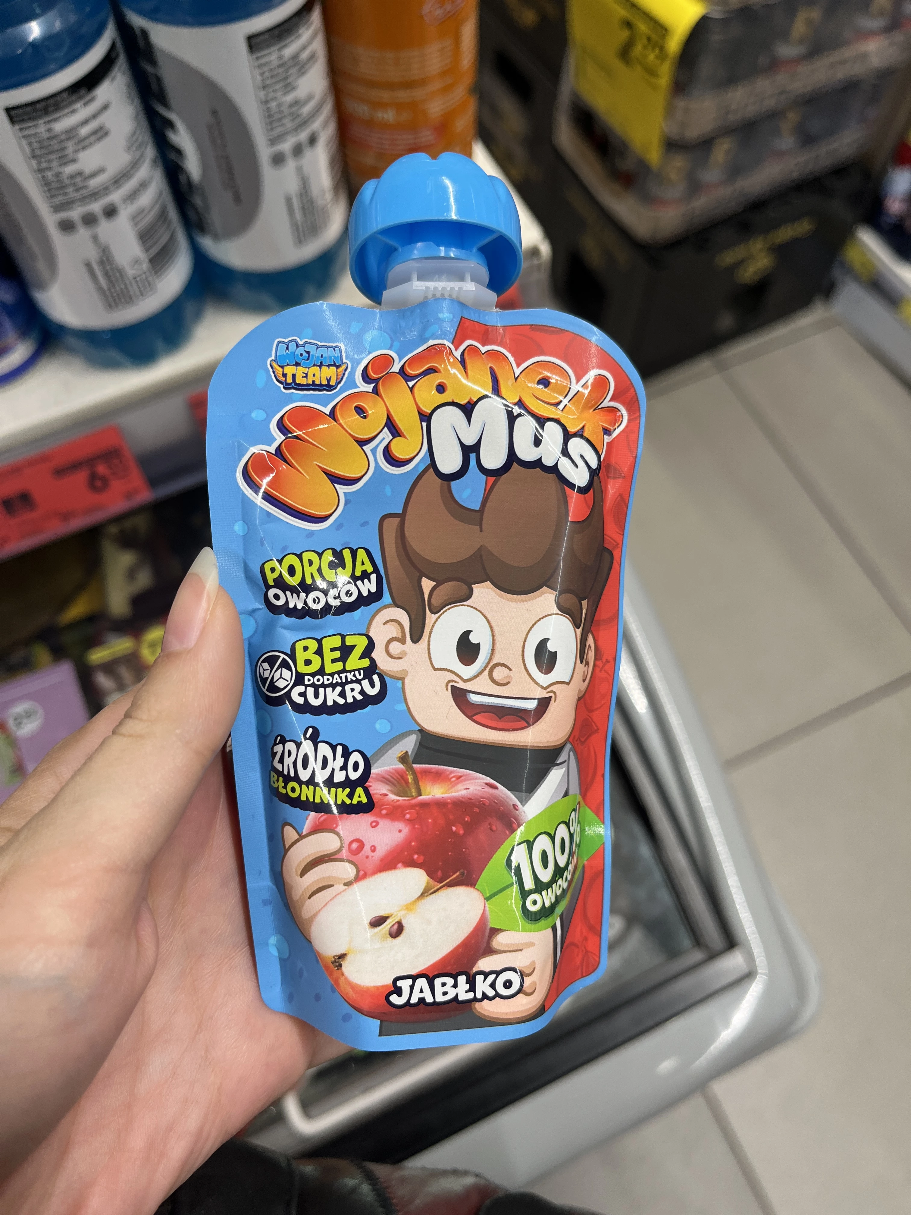 Wojanek Mus Jabłko | 100g