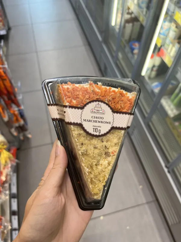 Słodka Pracownia Ciasto marchewkowe | 110g