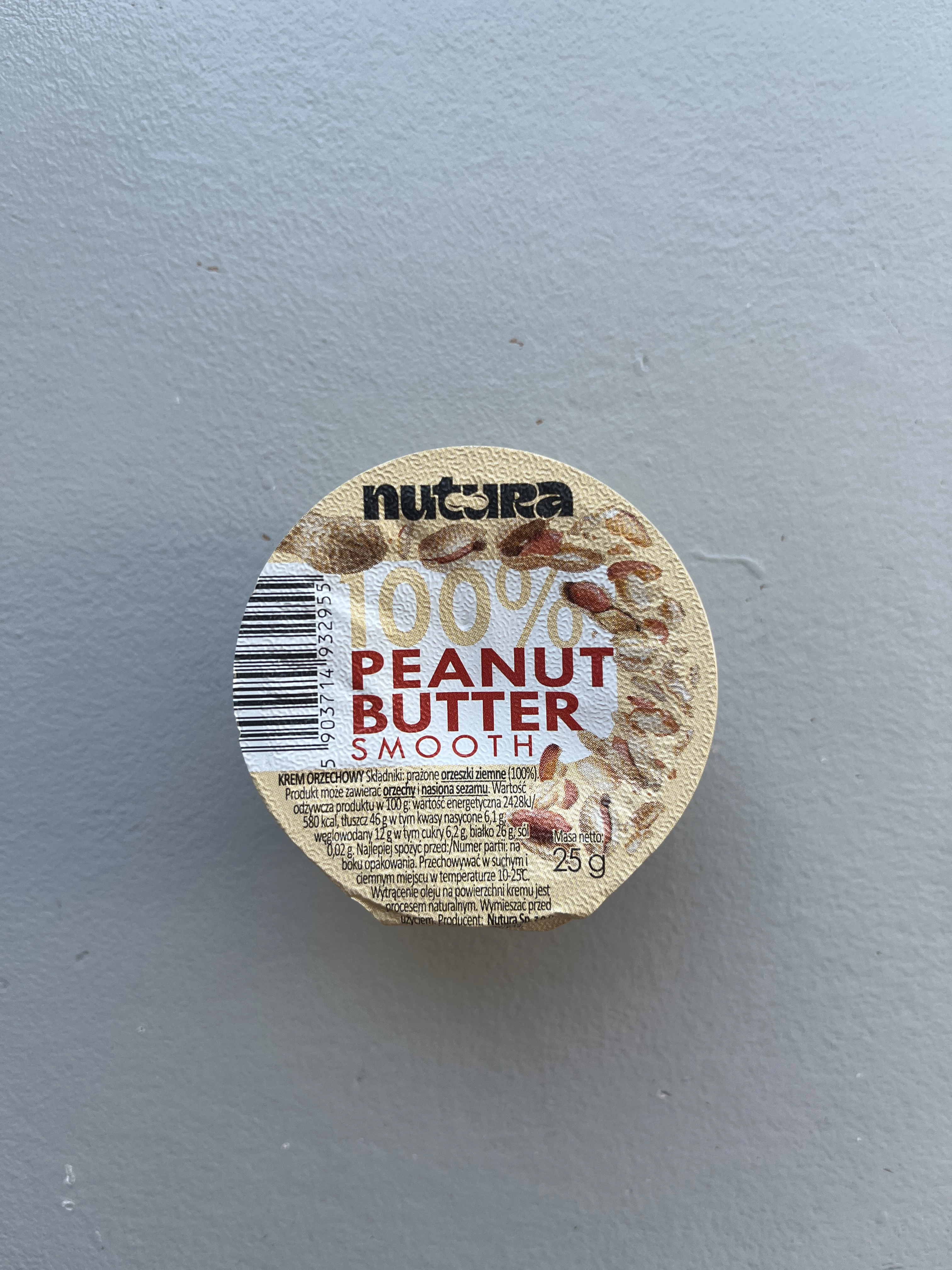 Nutura 100% Peanut Butter Smooth | 25g