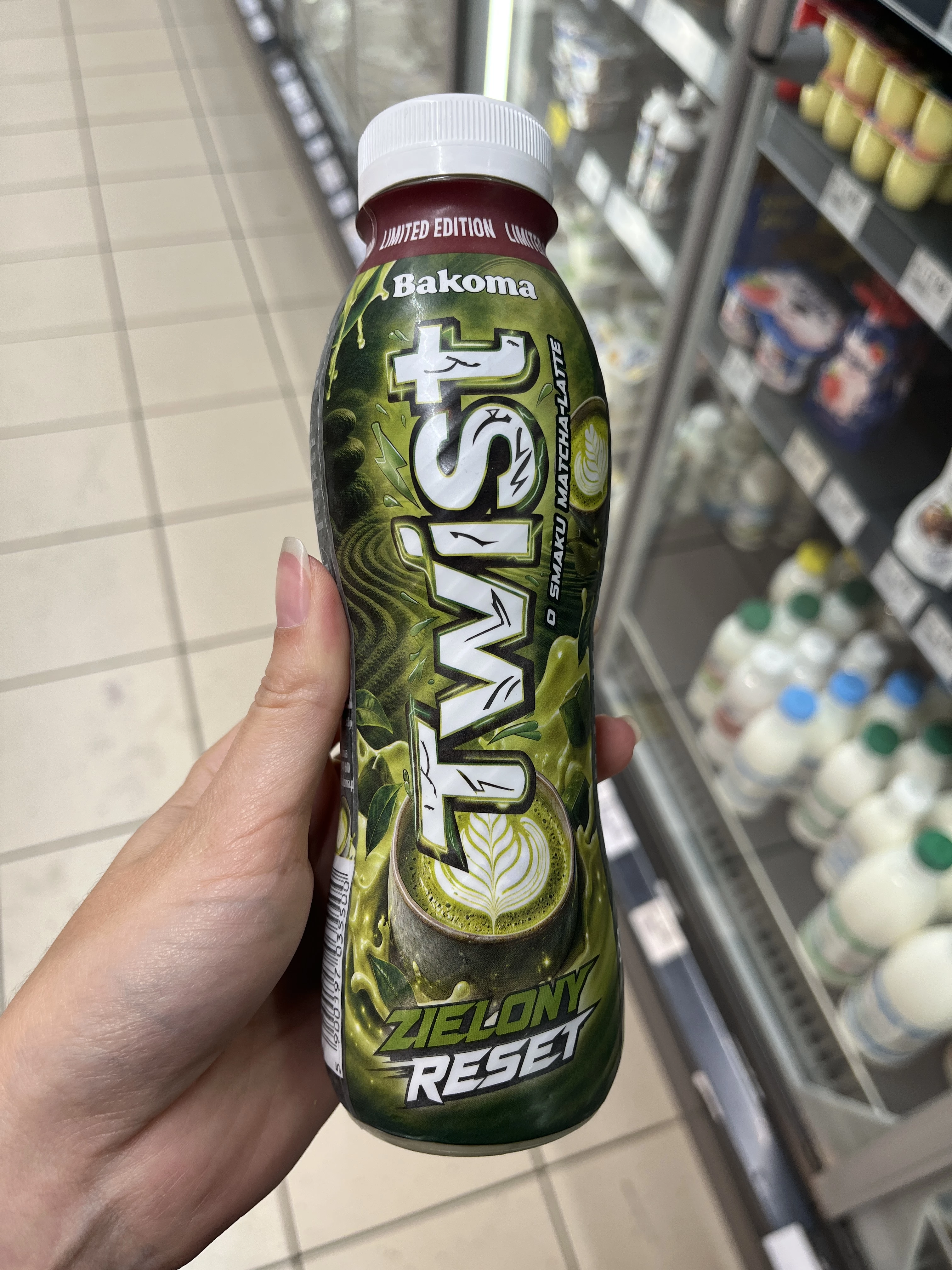 Bakoma Twist Zielony Reset matcha-latte (edycja limitowana) | 370g