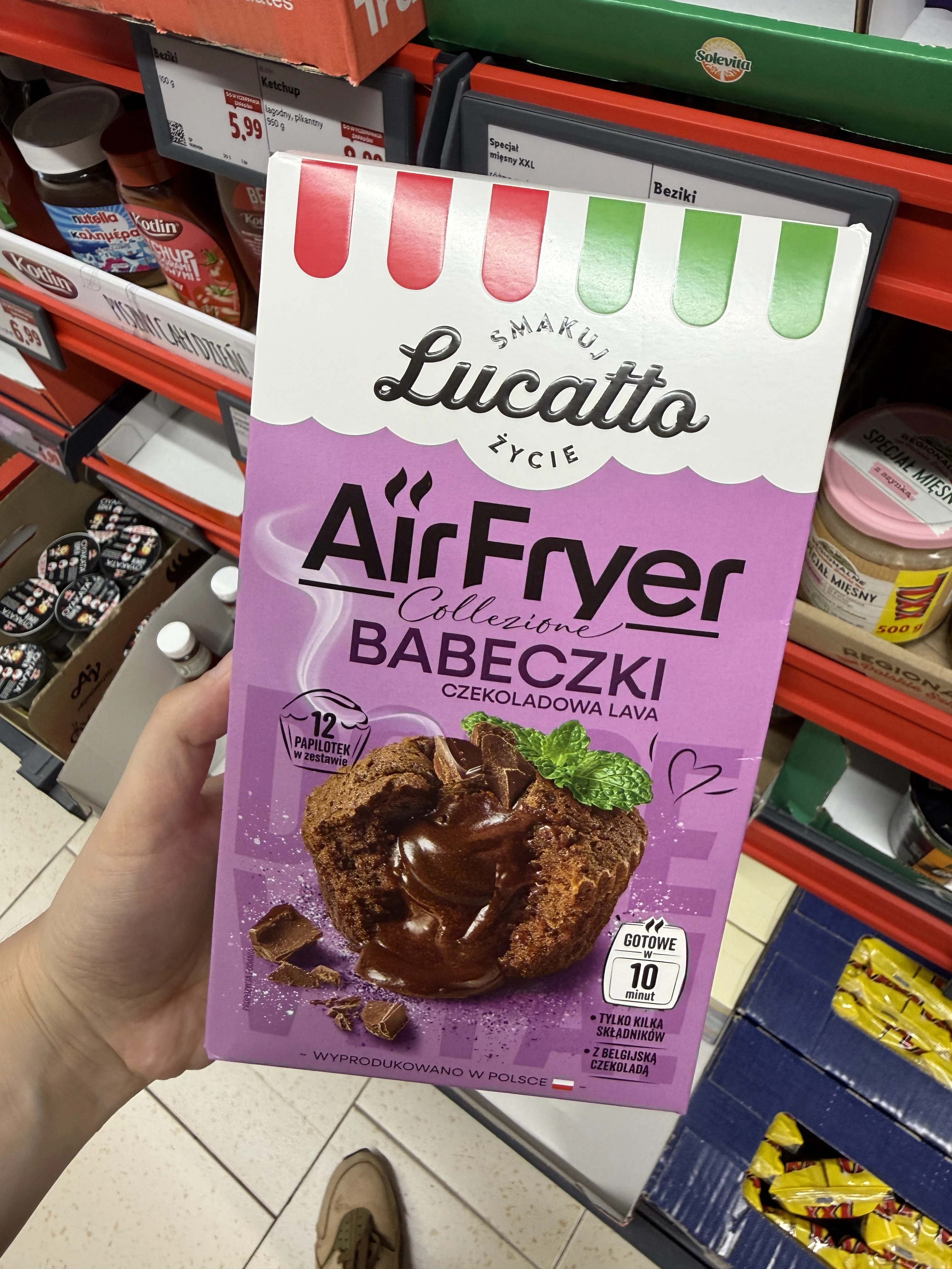 Lucatto Air Fryer Collezione Babeczki Czekoladowa Lava | 250g