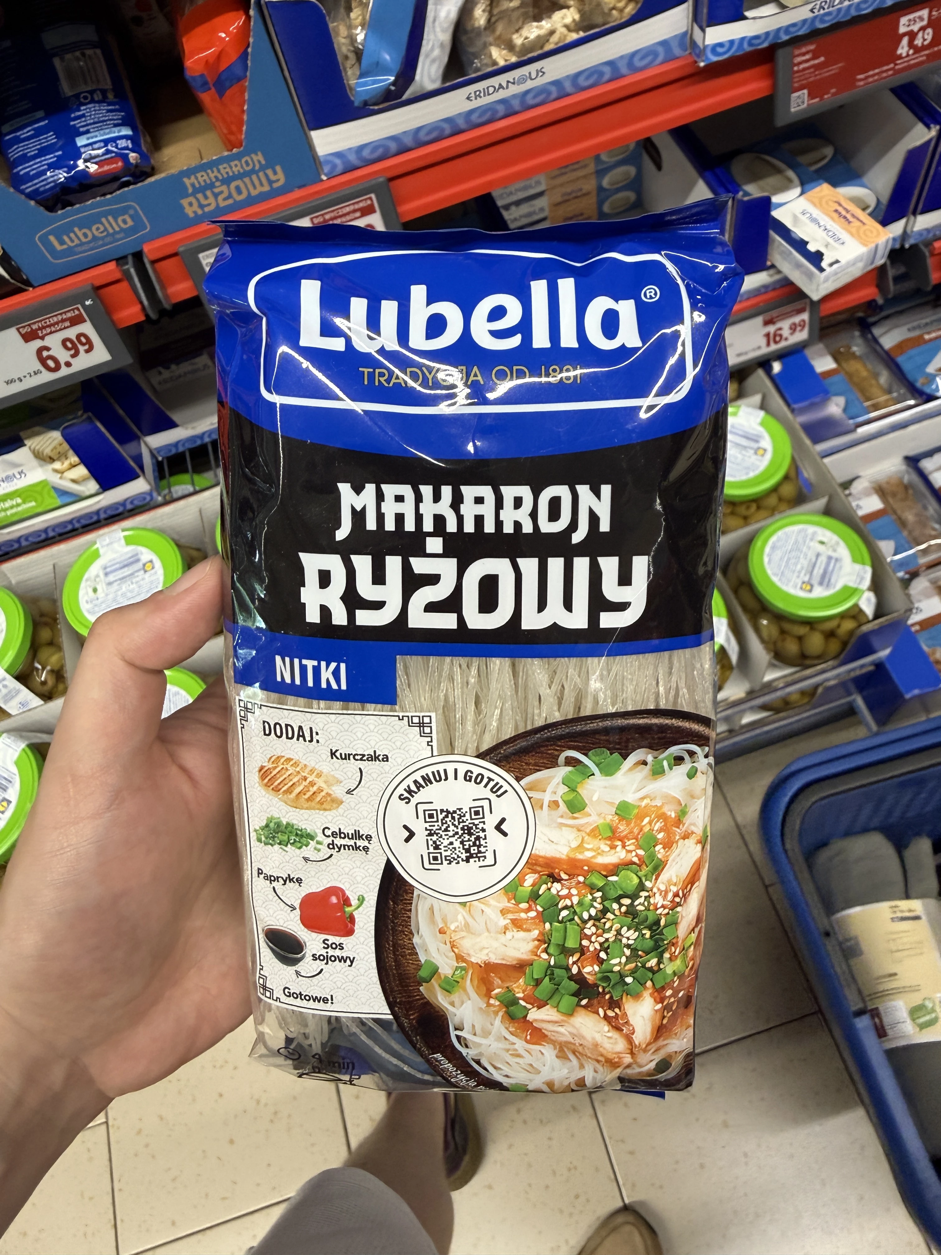 Lubella Makaron ryżowy nitki | 200g