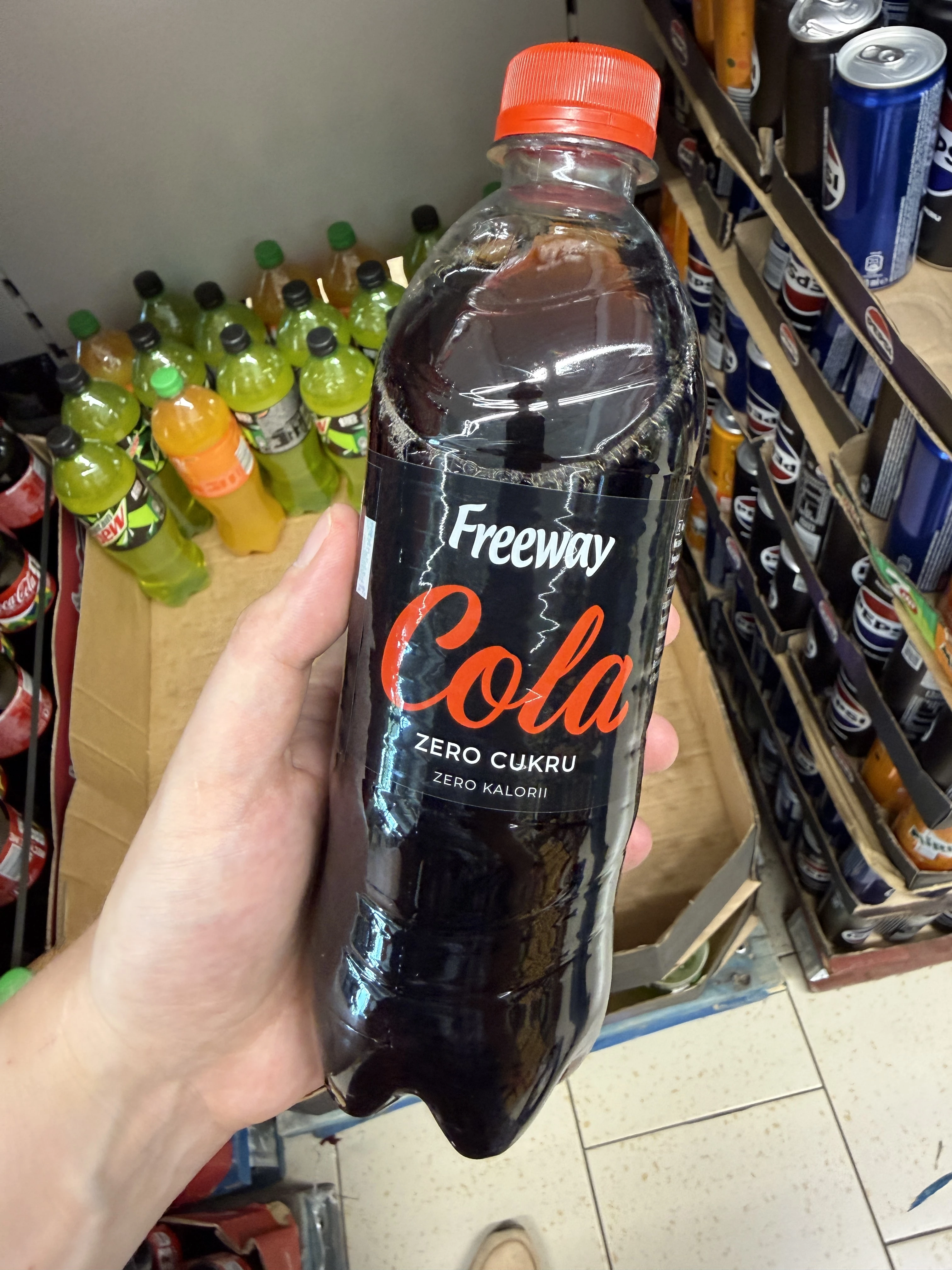 Freeway Cola Zero Cukru | 500ml