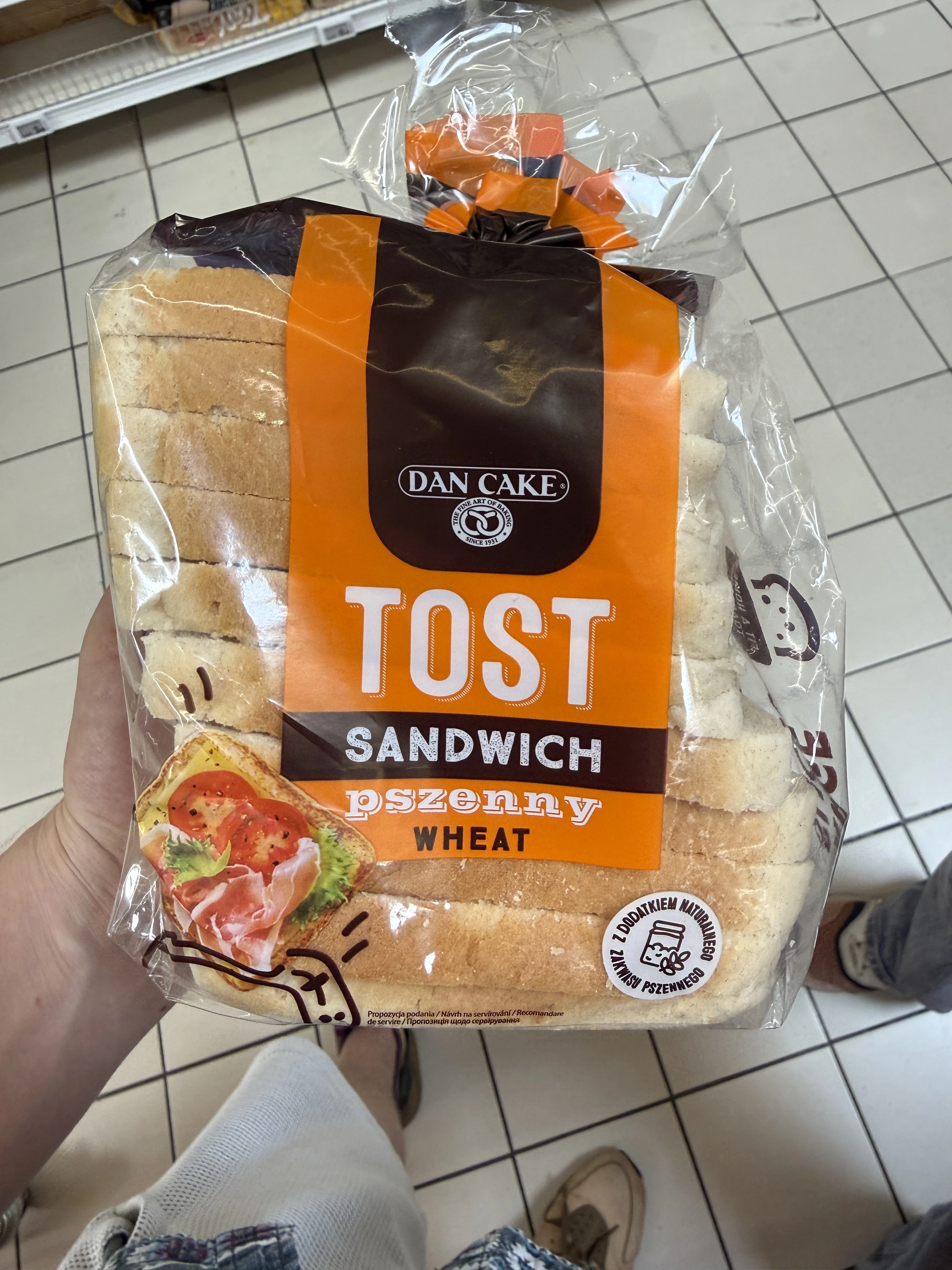 Dan Cake Tost Sandwich Pszenny | 375g