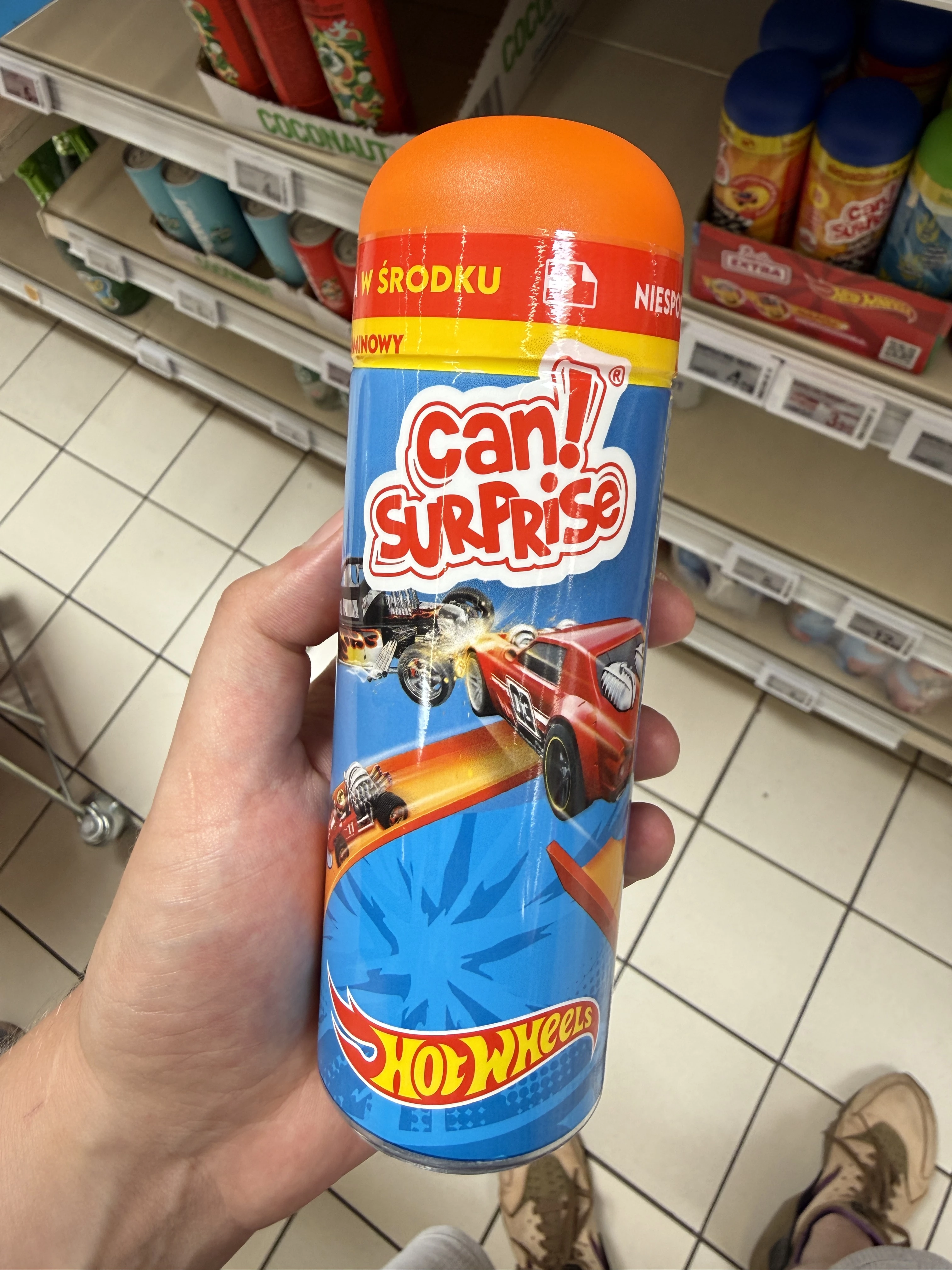 Can! Surprise napój multiwitaminowy Hot Wheels | 250ml