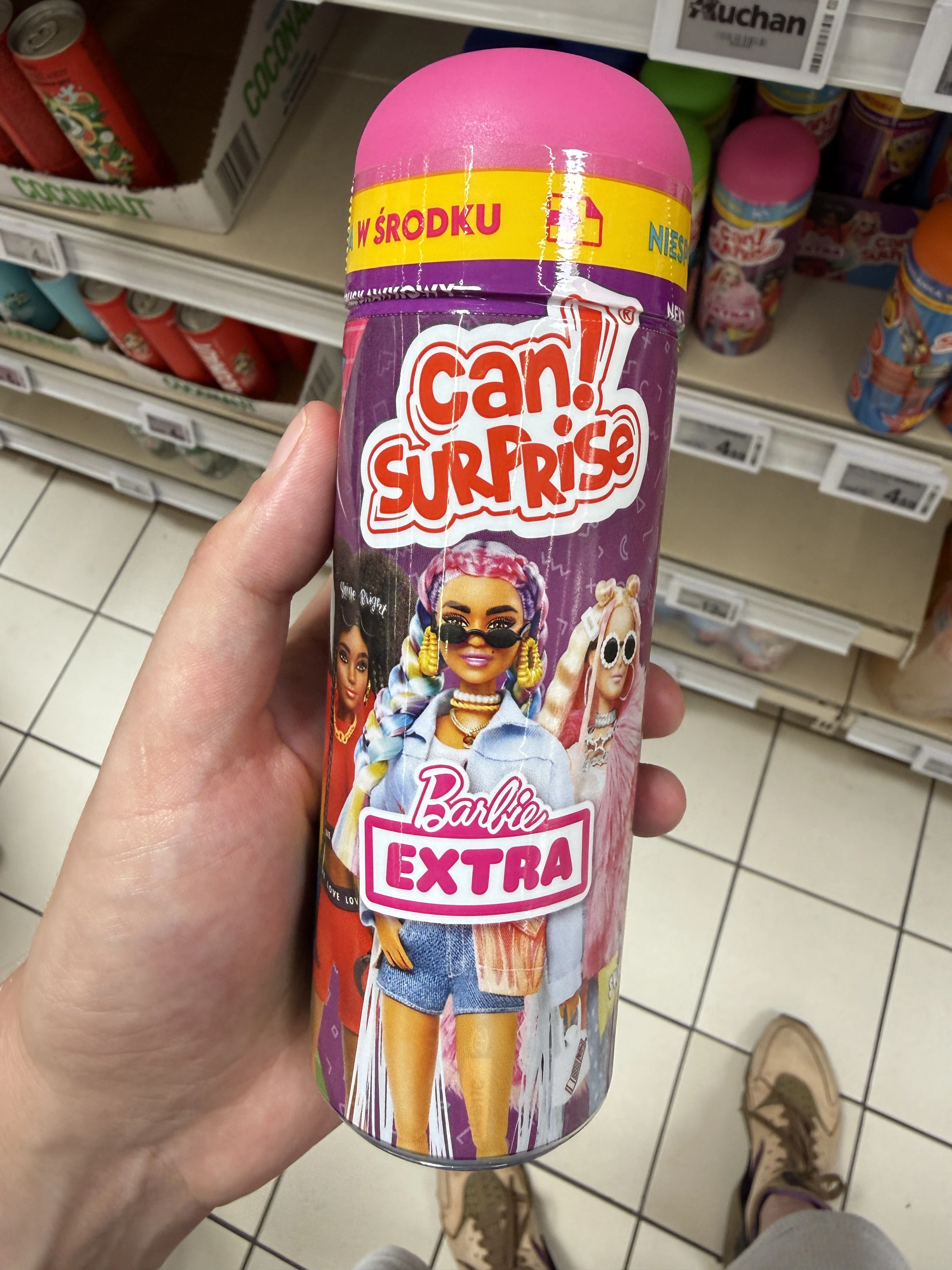 Can! Surprise nektar jabłkowo-truskawkowy Barbie Extra | 250ml