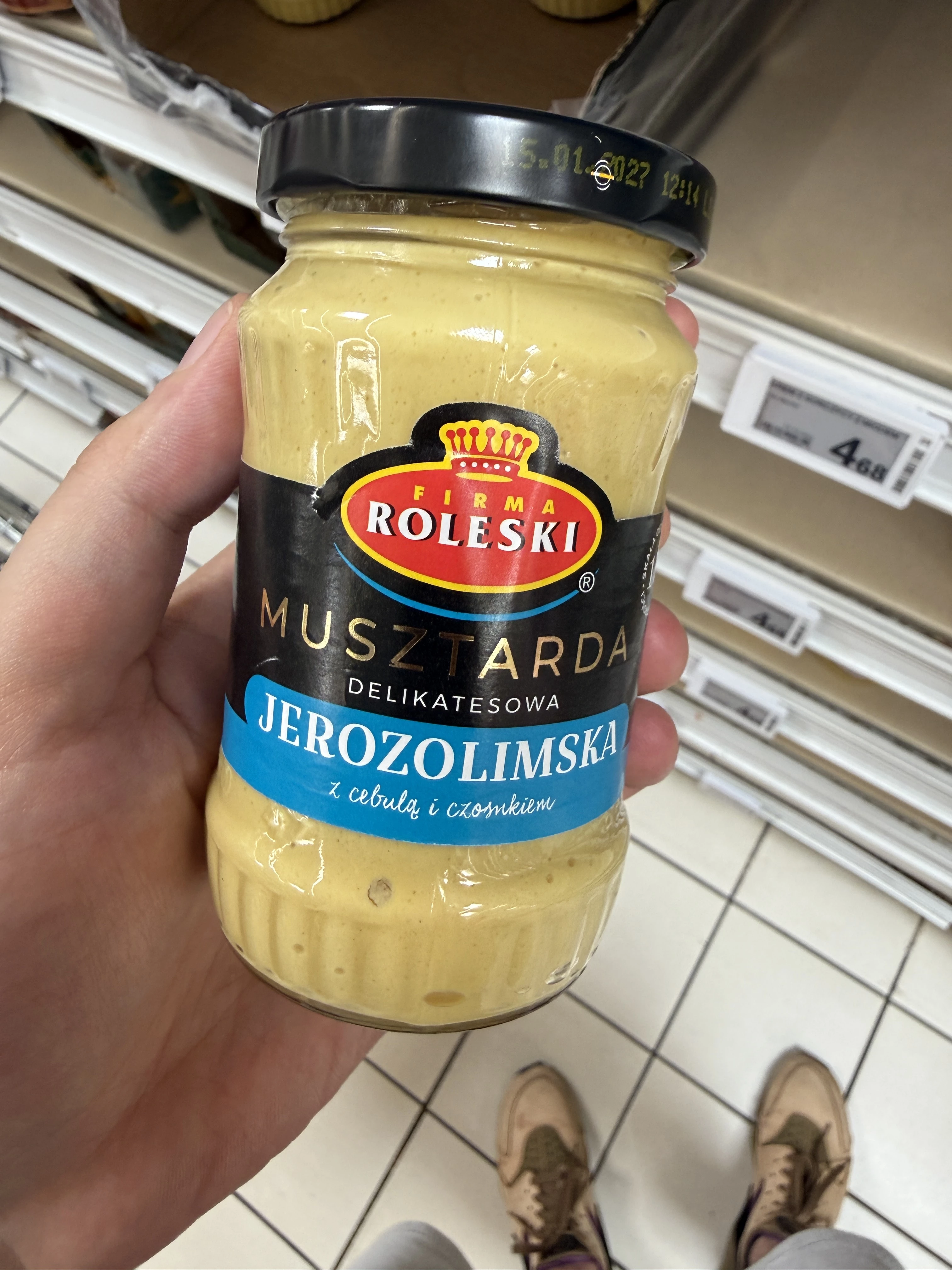 Roleski Musztarda Delikatesowa Jerozolimska | 175g