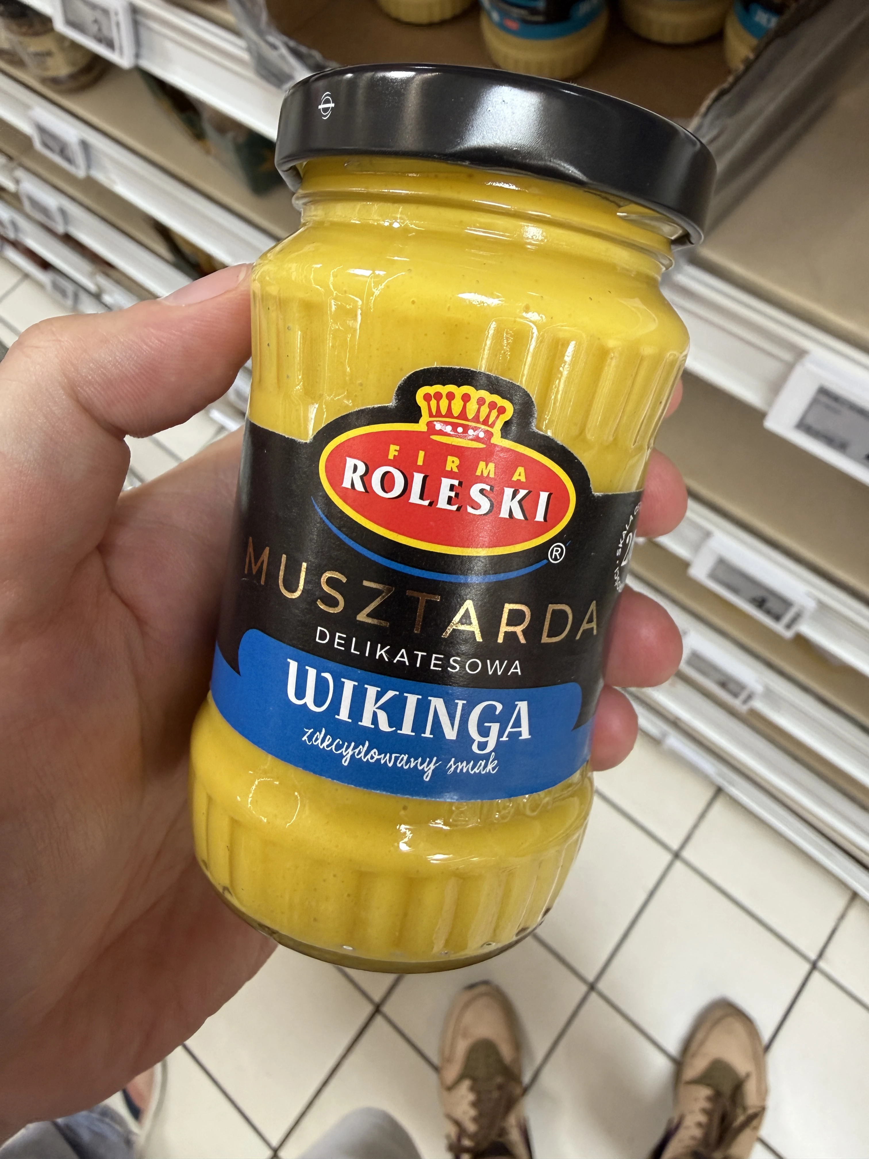 Roleski Musztarda Delikatesowa Wikinga | 175g
