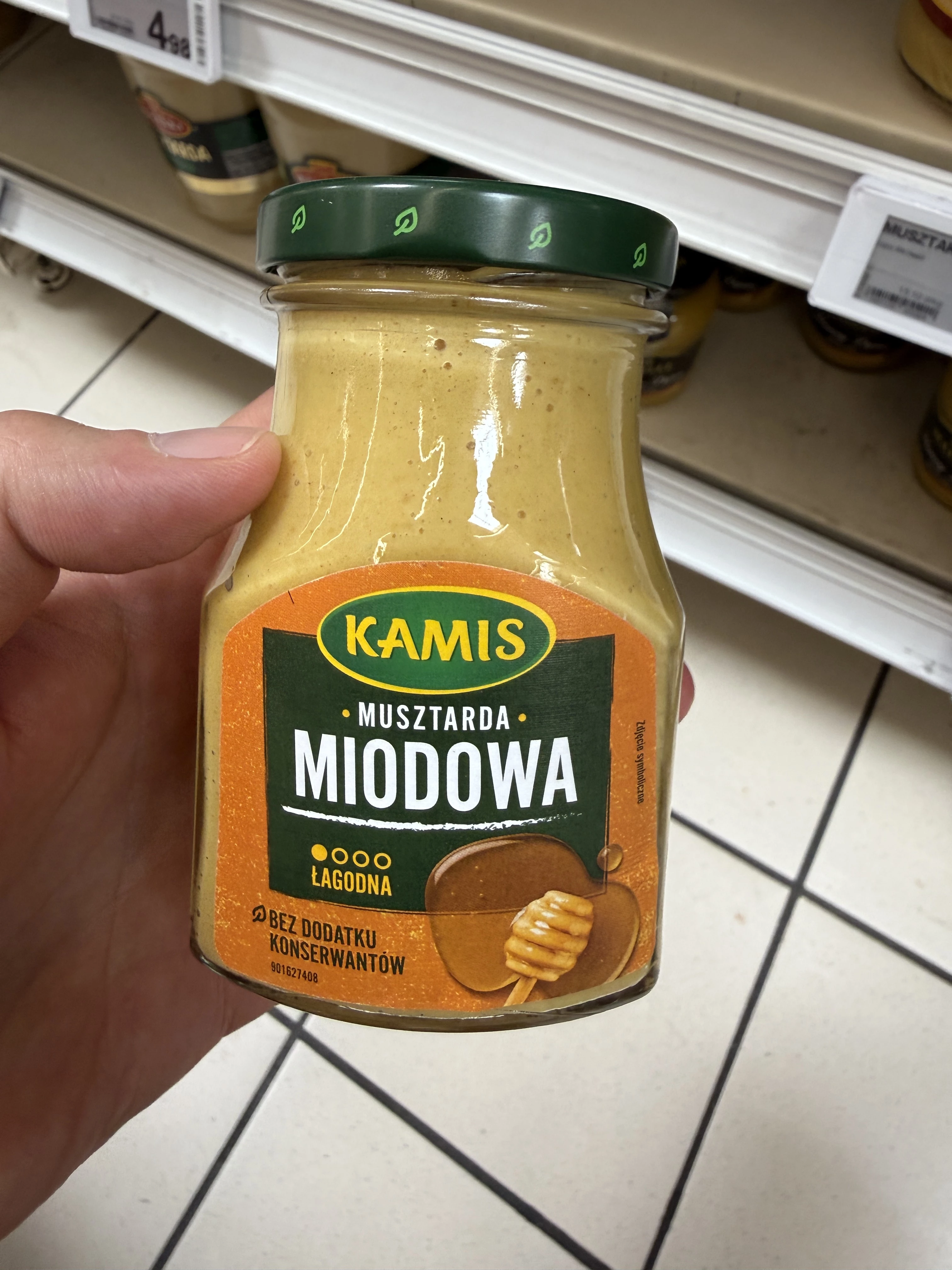 Kamis Musztarda Miodowa | 185g