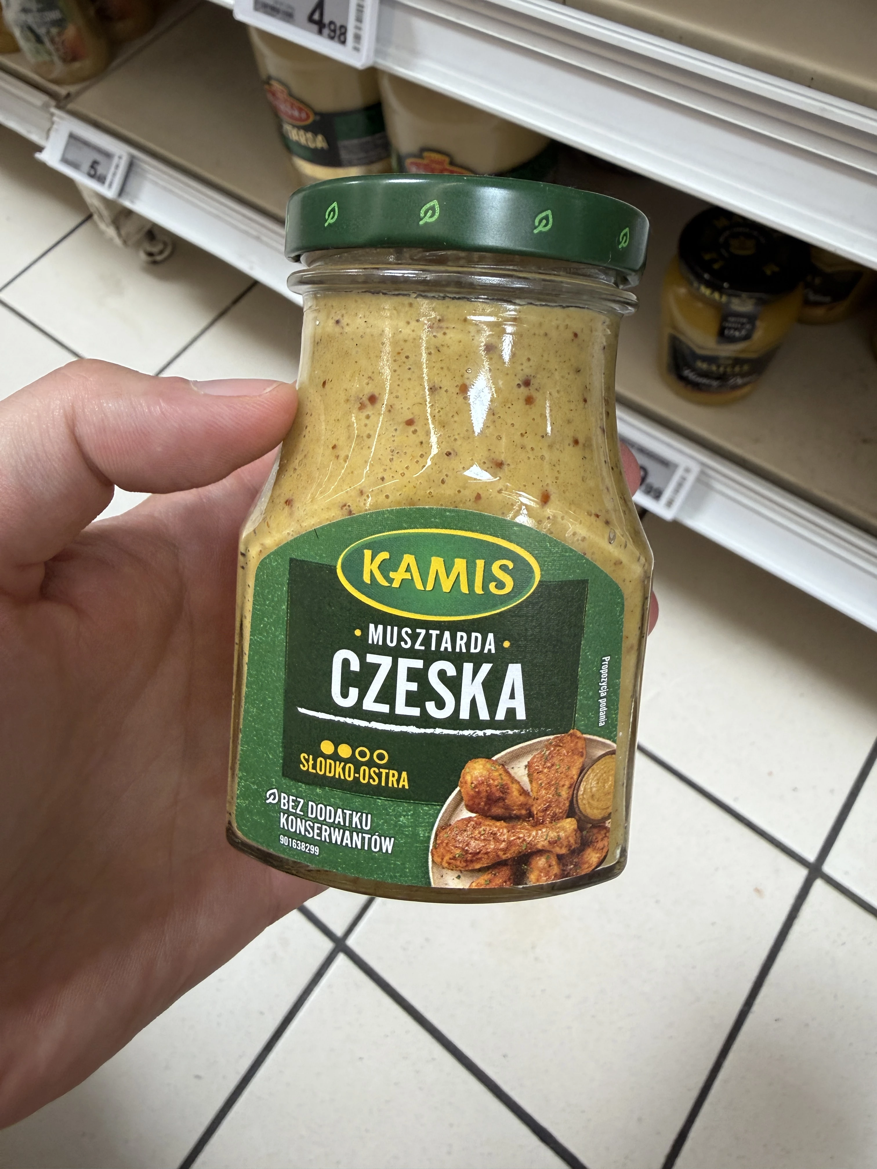 Kamis Musztarda Czeska | 180g