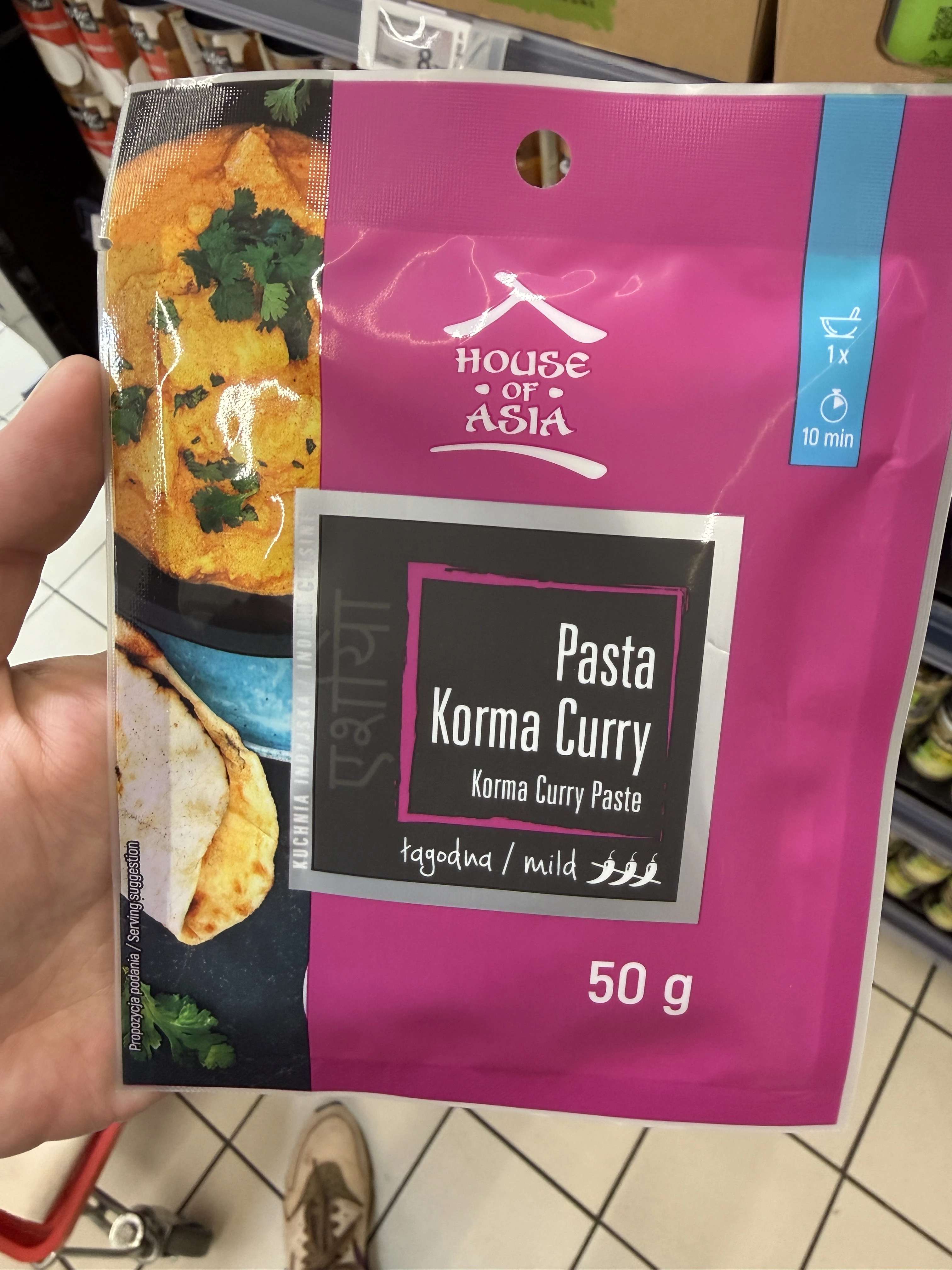 House of Asia Pasta Korma Curry łagodna | 50g