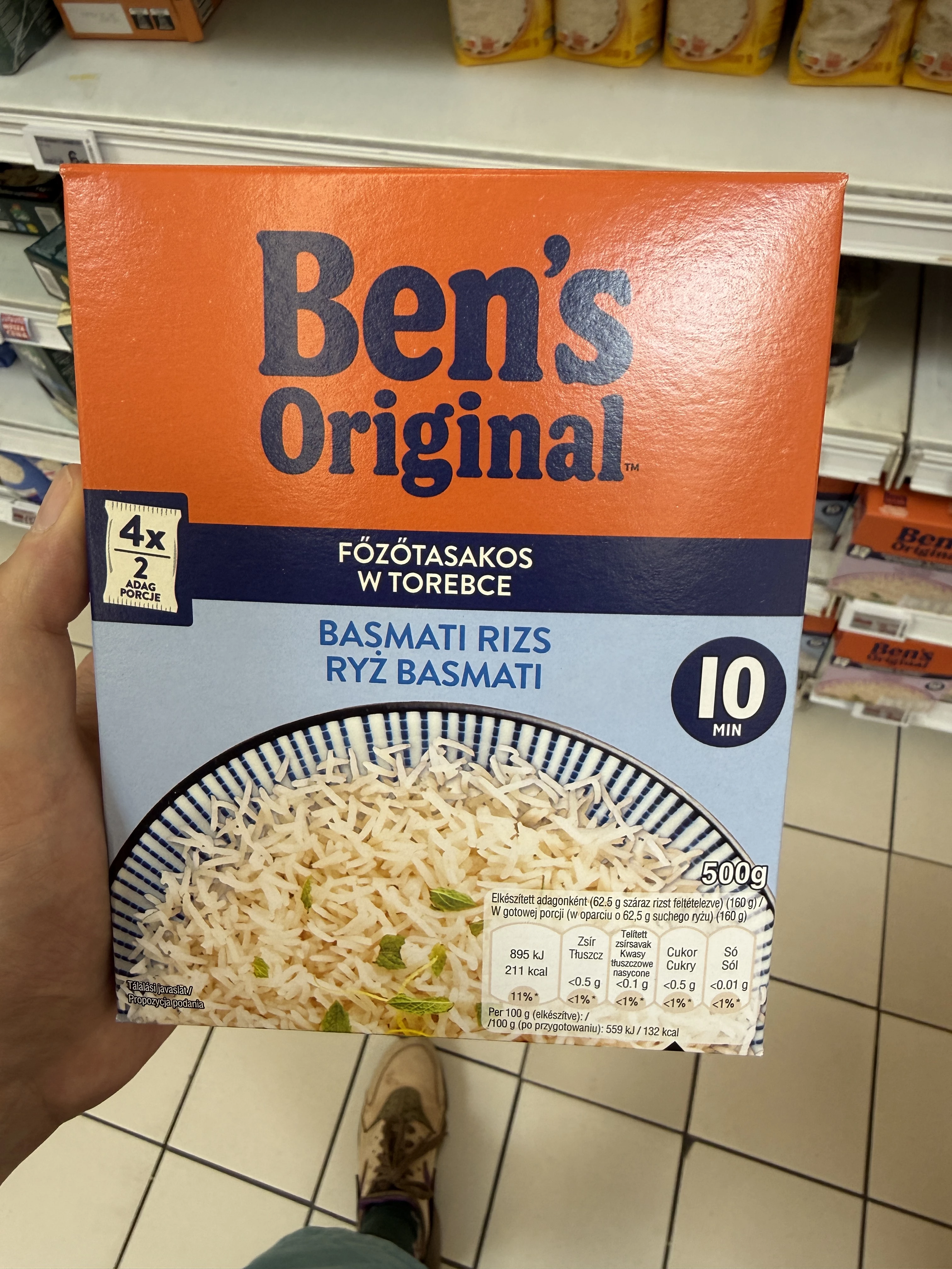 Ben’s Original Ryż Basmati w torebce | 500g