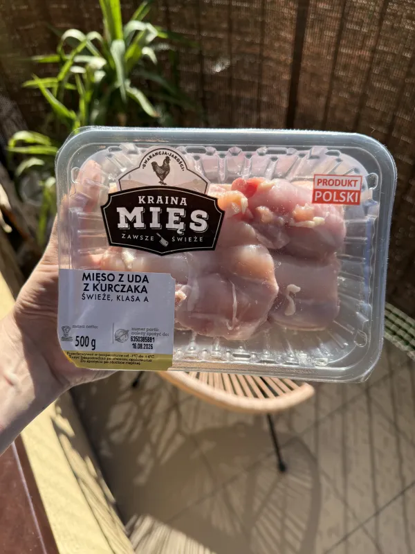 Kraina Mięs – Mięso z uda kurczaka bez skóry i kości | 500g