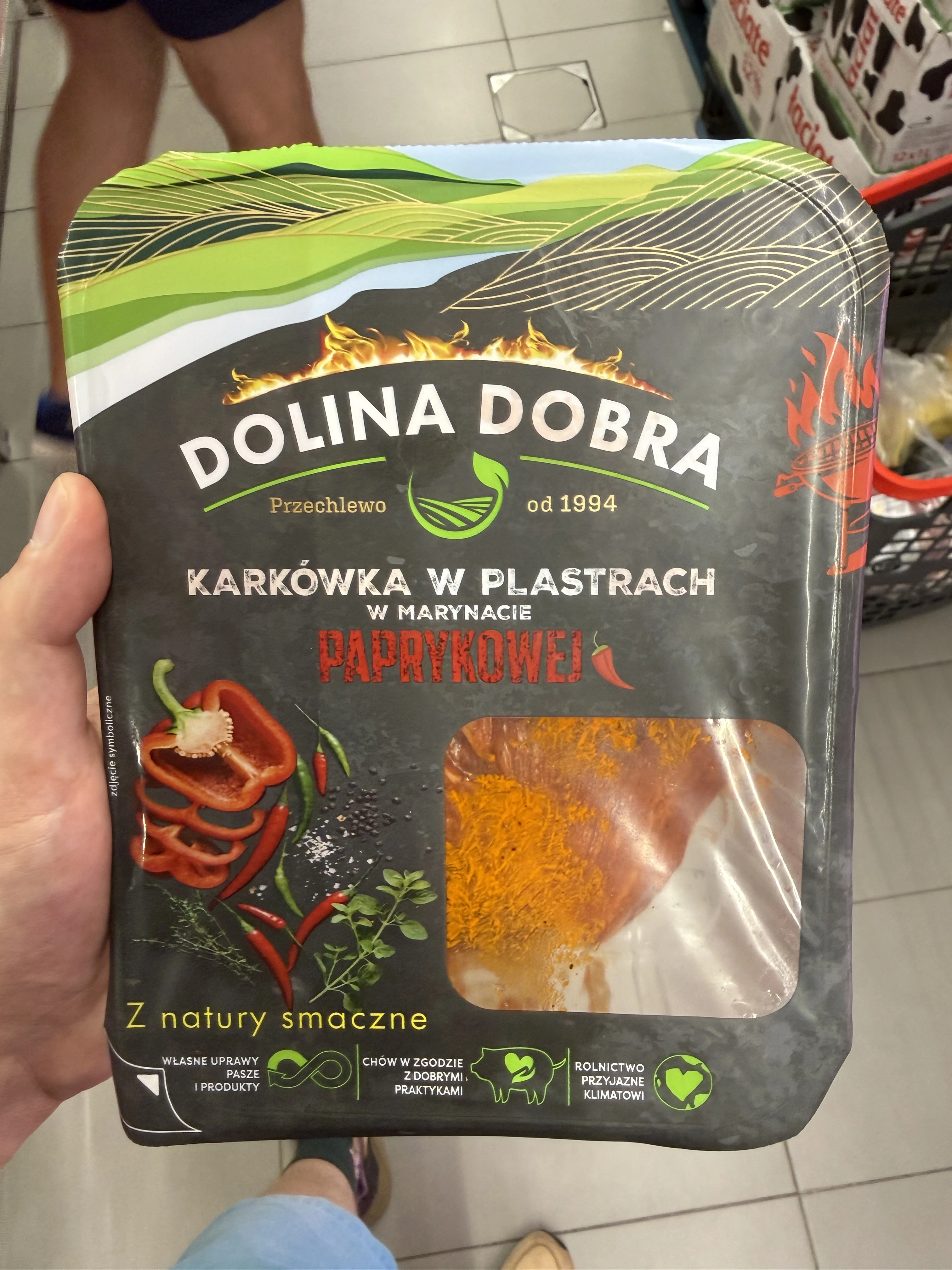 Dolina Dobra karkówka w plastrach w marynacie paprykowej | 430g