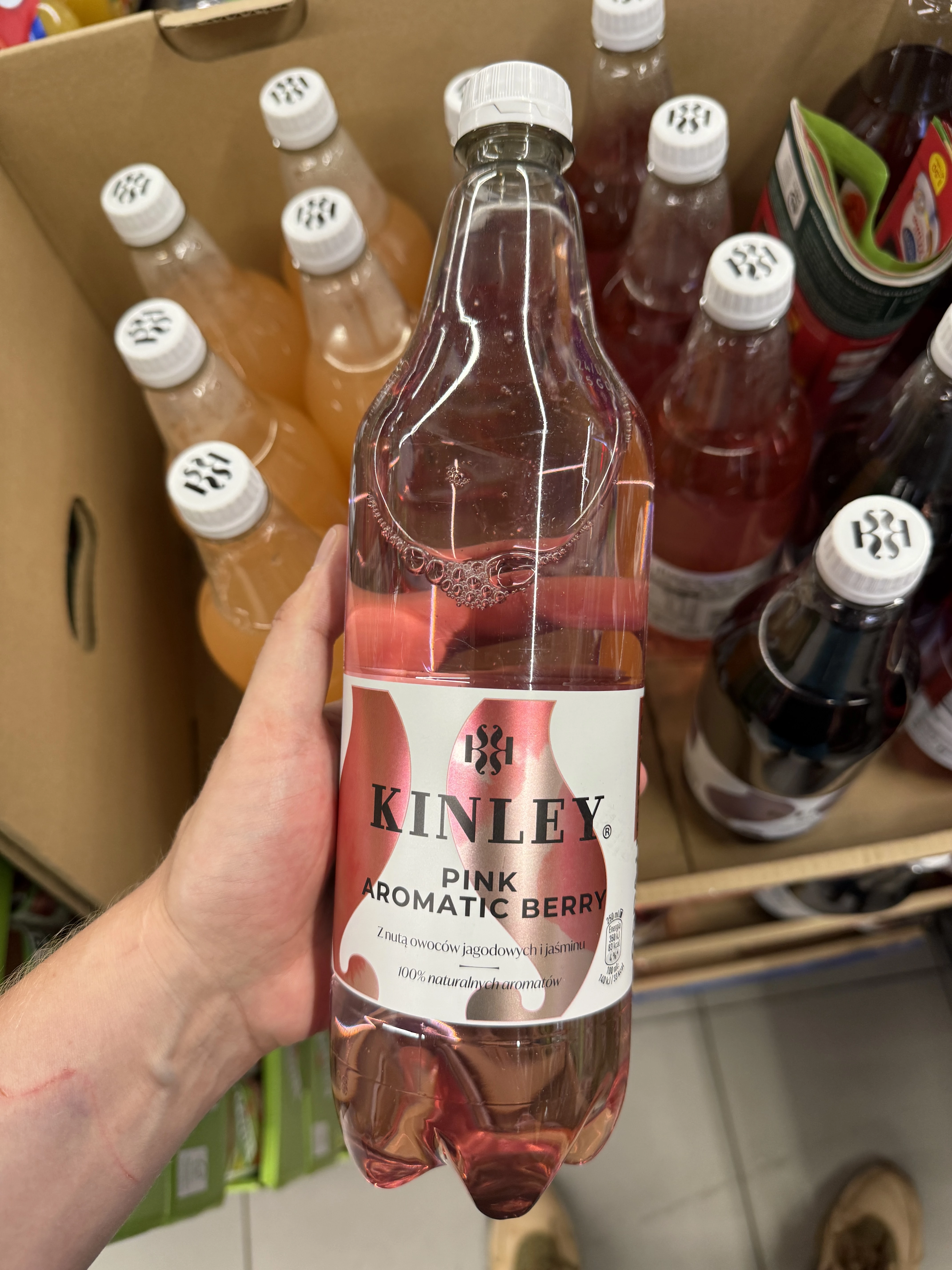 Kinley Pink Aromatic Berry | 1000ml