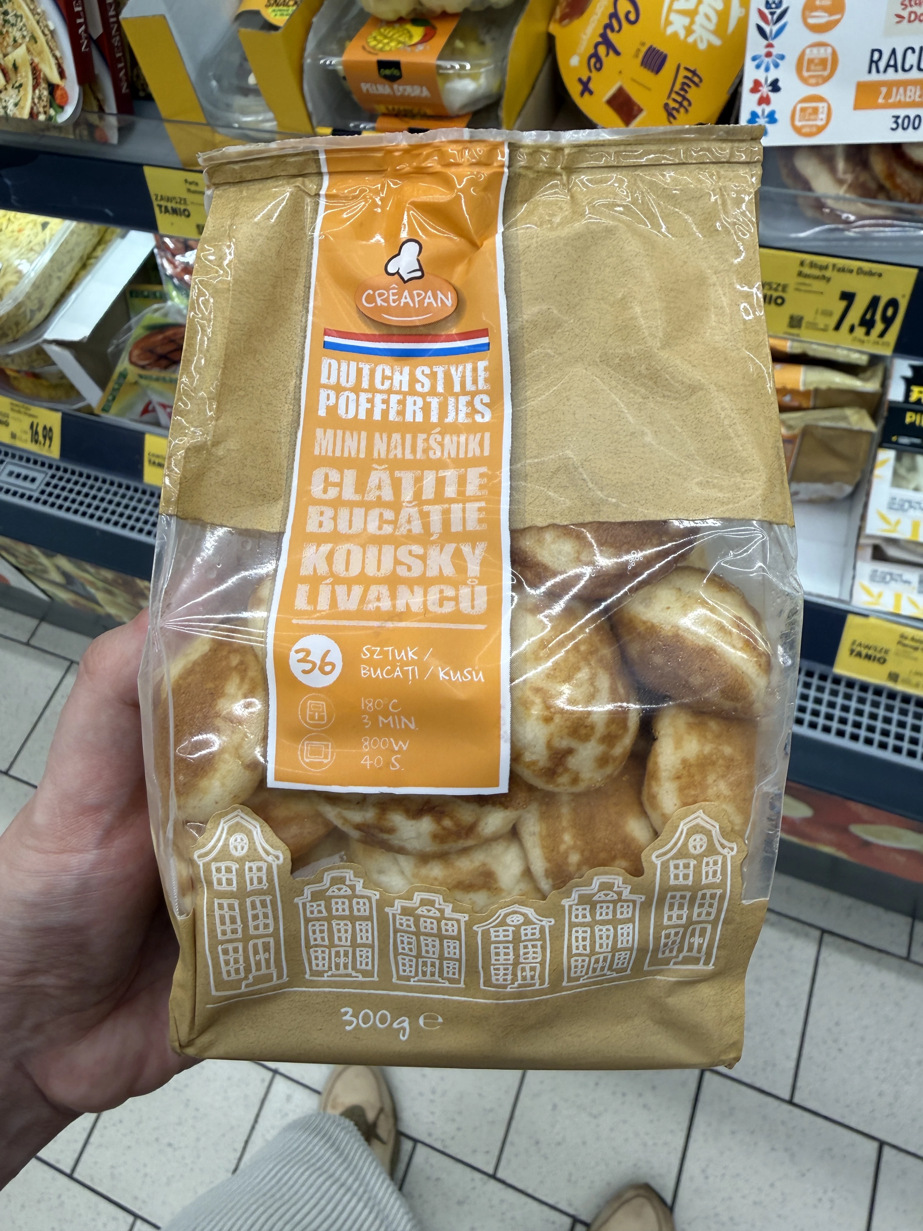 Créapan Mini Naleśniki Dutch Style Poffertjes | 300g