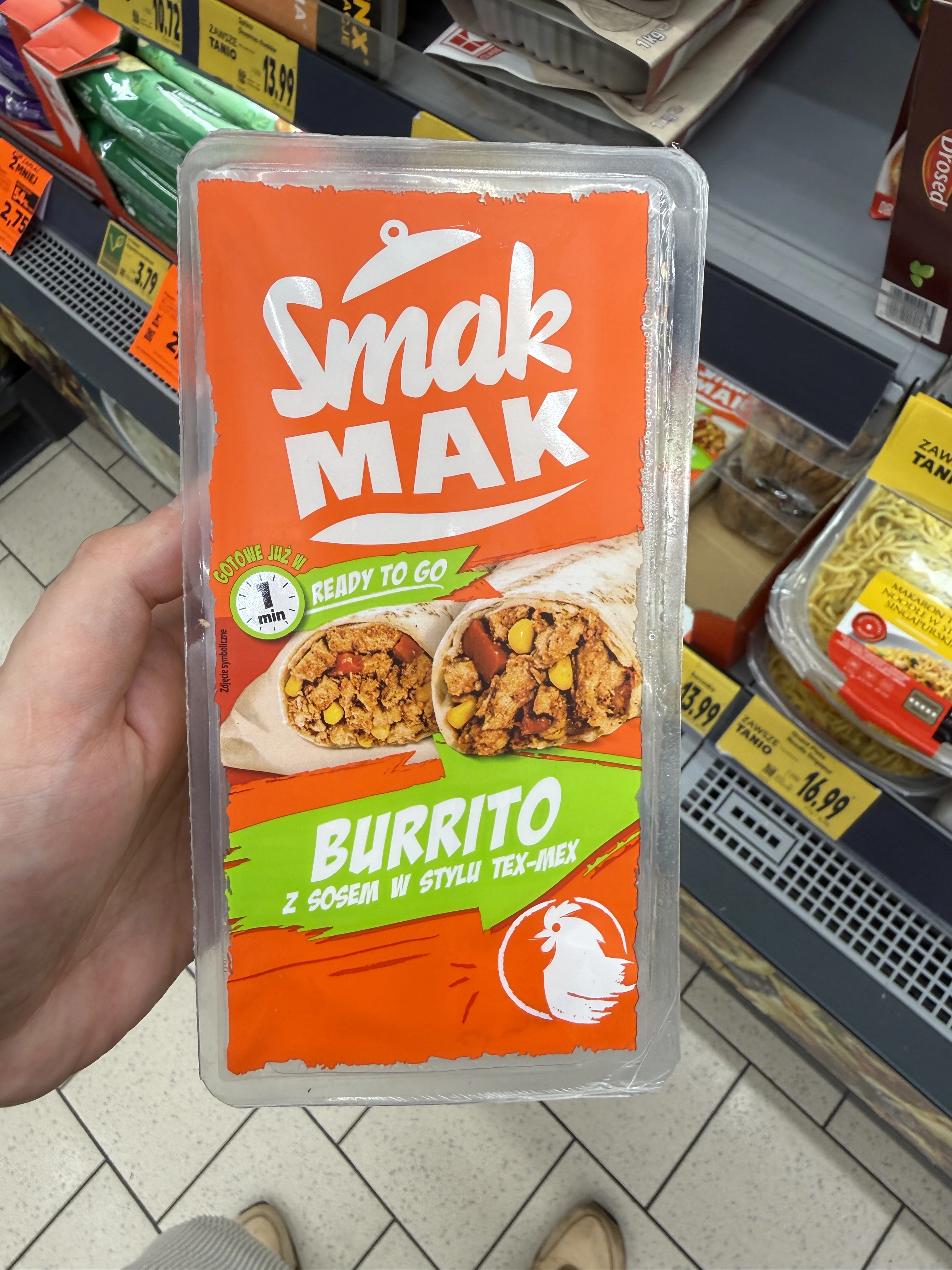 SmakMAK Burrito z sosem w stylu Tex-Mex | 250g