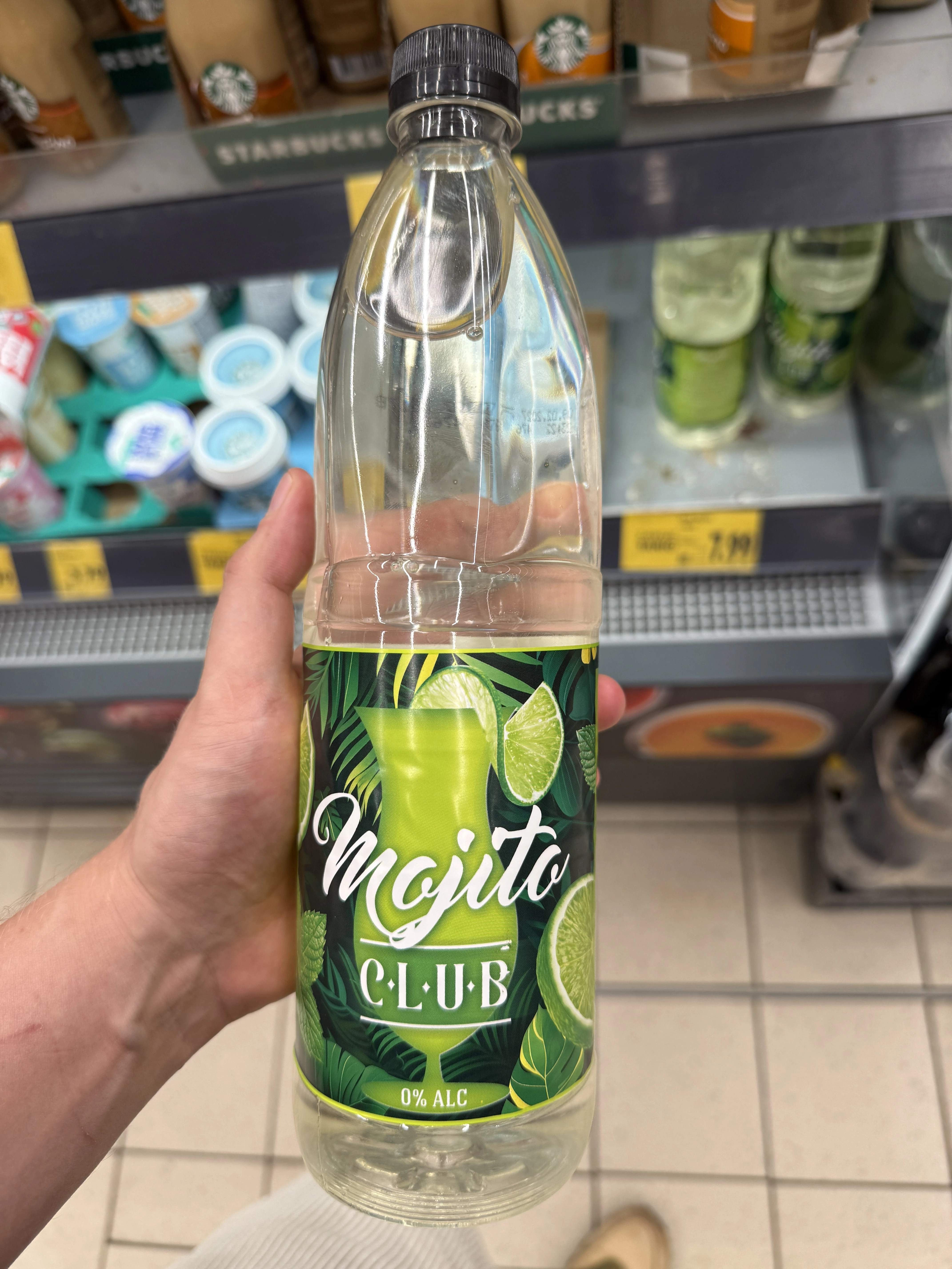 Mojito Club napój niegazowany limonkowo-miętowy | 1000ml
