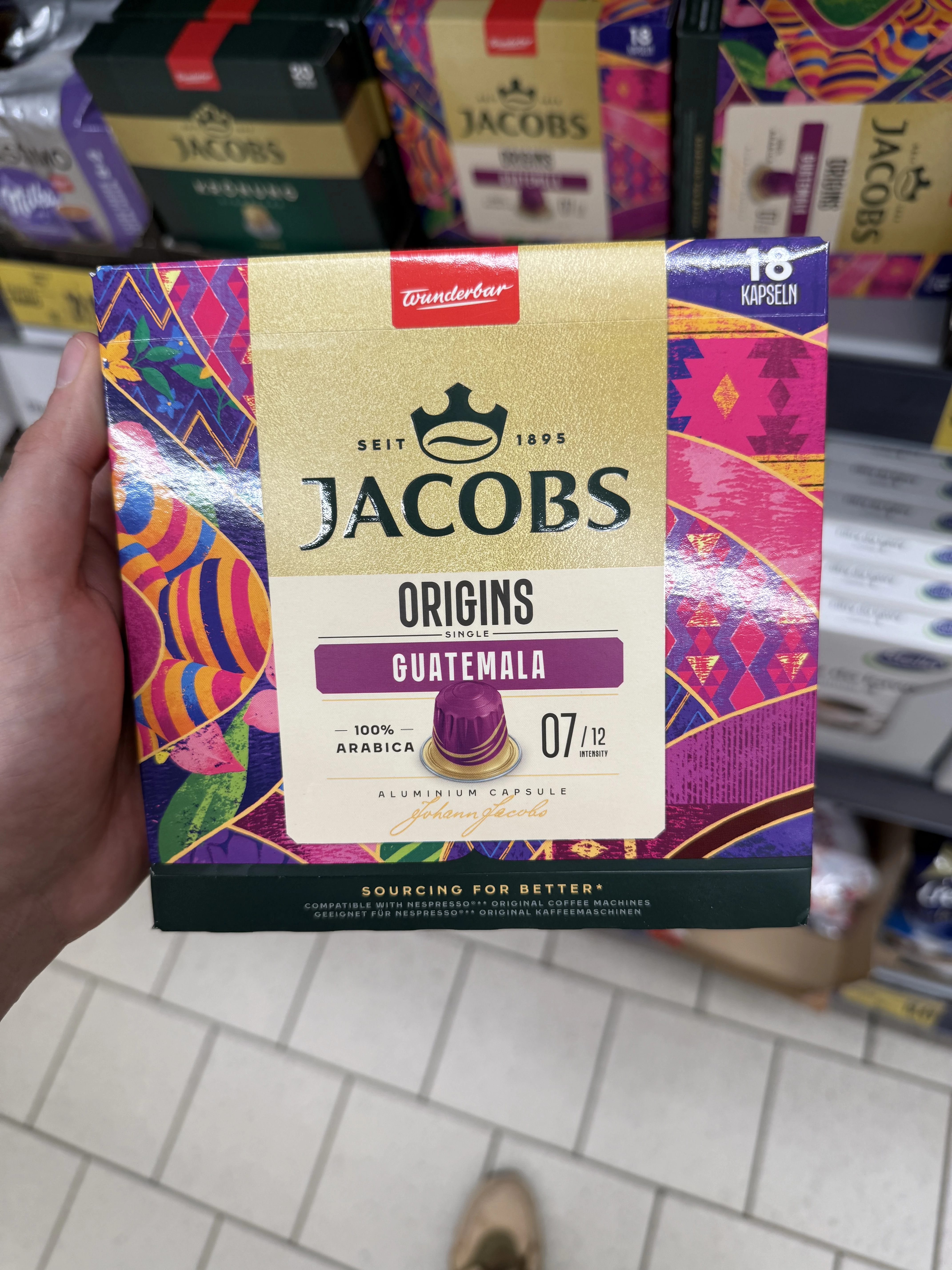 Jacobs Origins Guatemala (18 kapsułek) | 93g