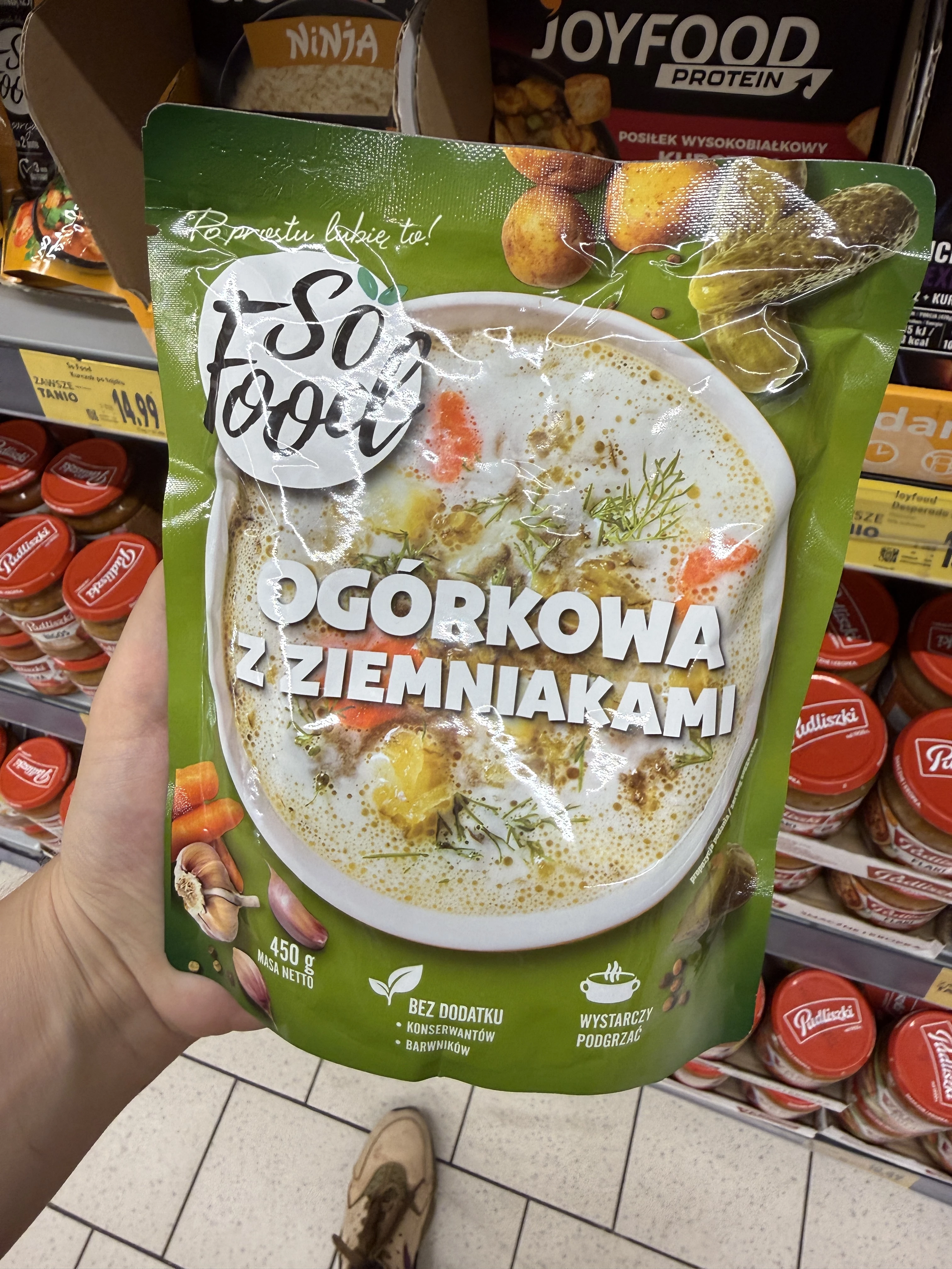 So Food Zupa ogórkowa z ziemniakami | 450g