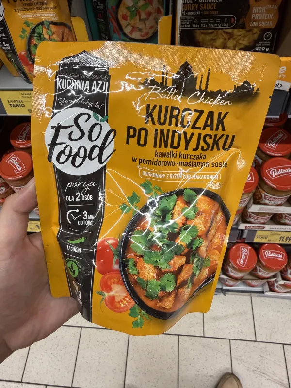 So Food Kurczak po indyjsku Butter Chicken | 400g