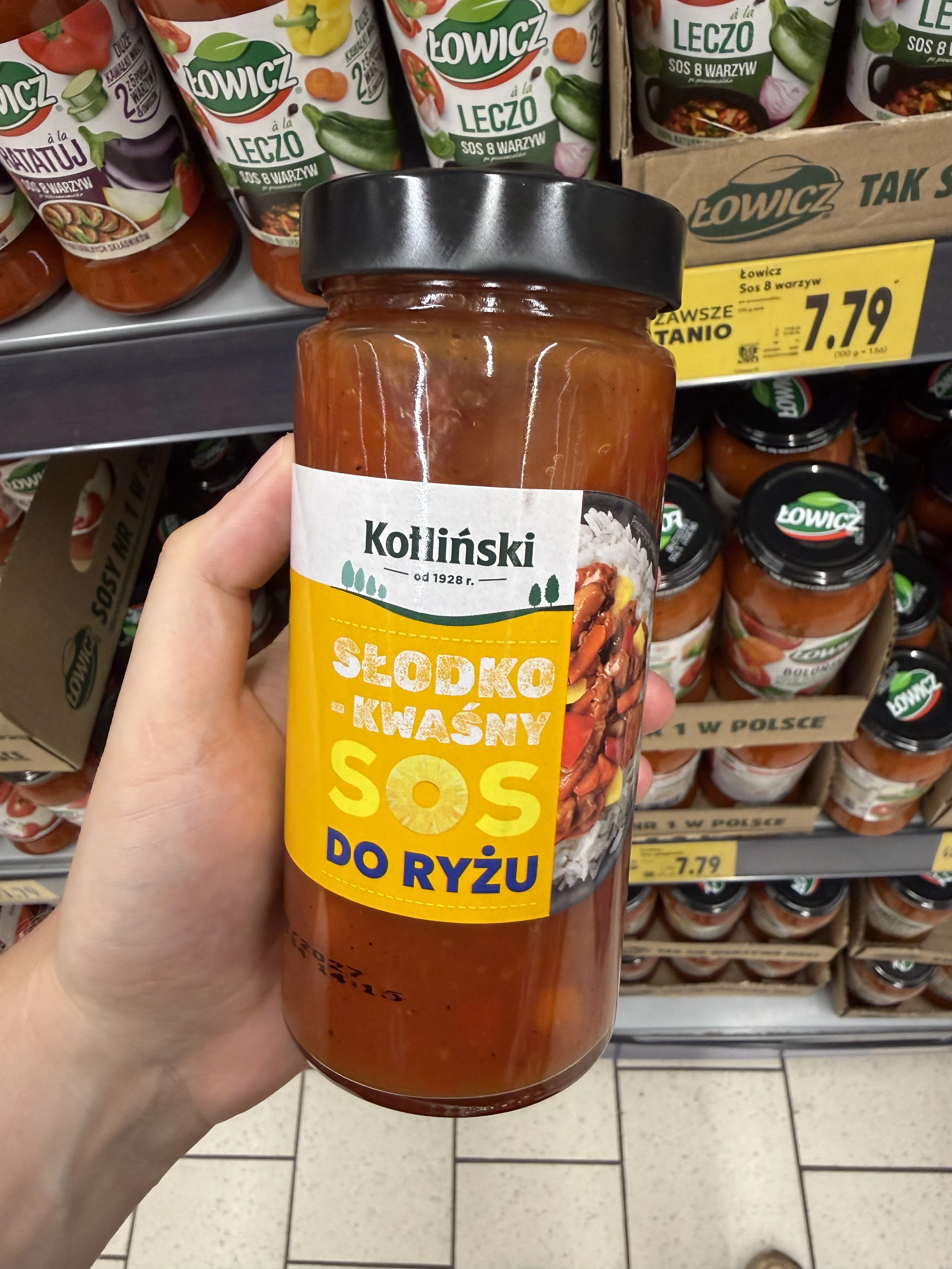 Kotliński sos słodko-kwaśny do ryżu | 410g