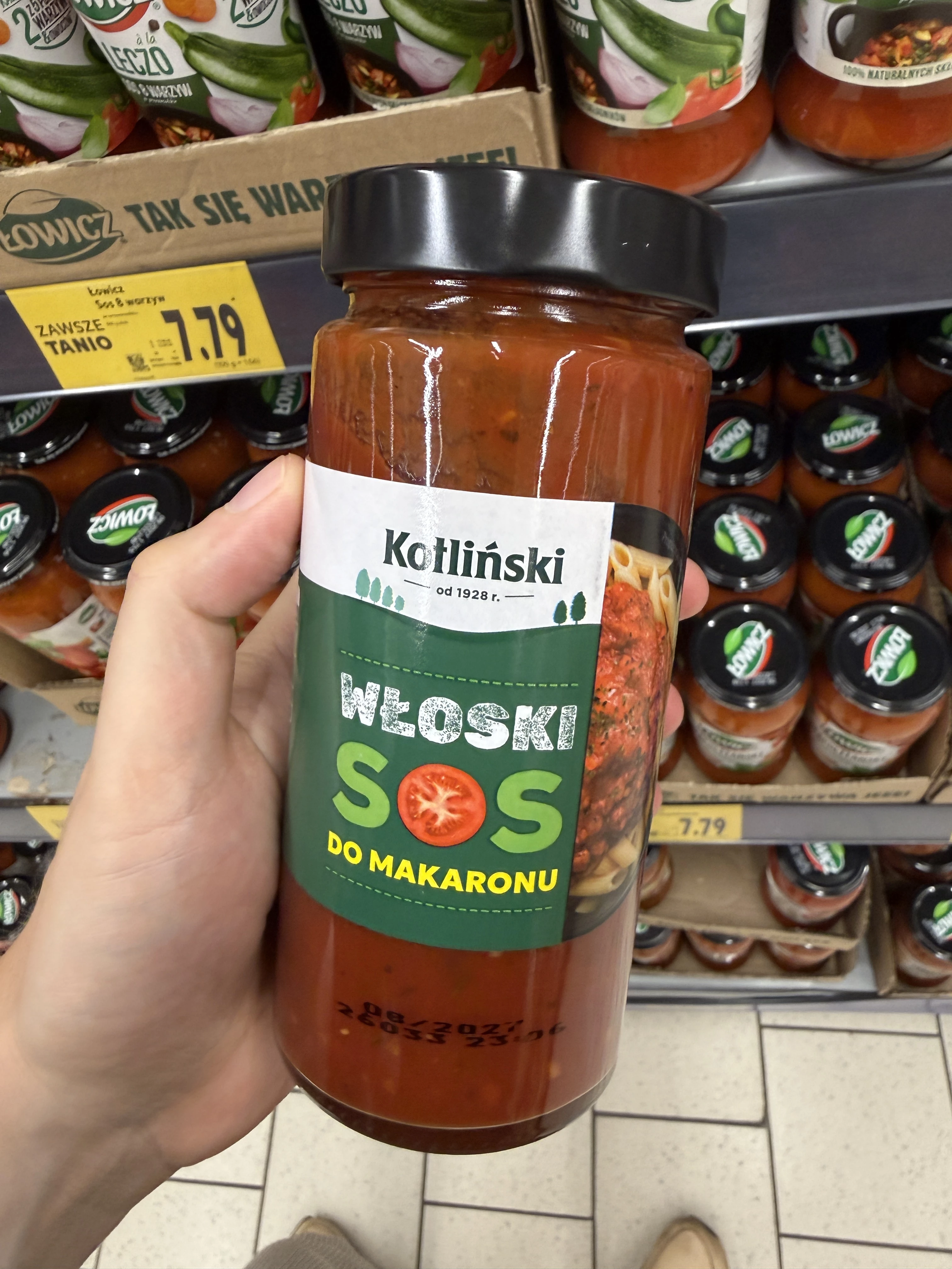 Kotlinski Sos włoski  | 410g